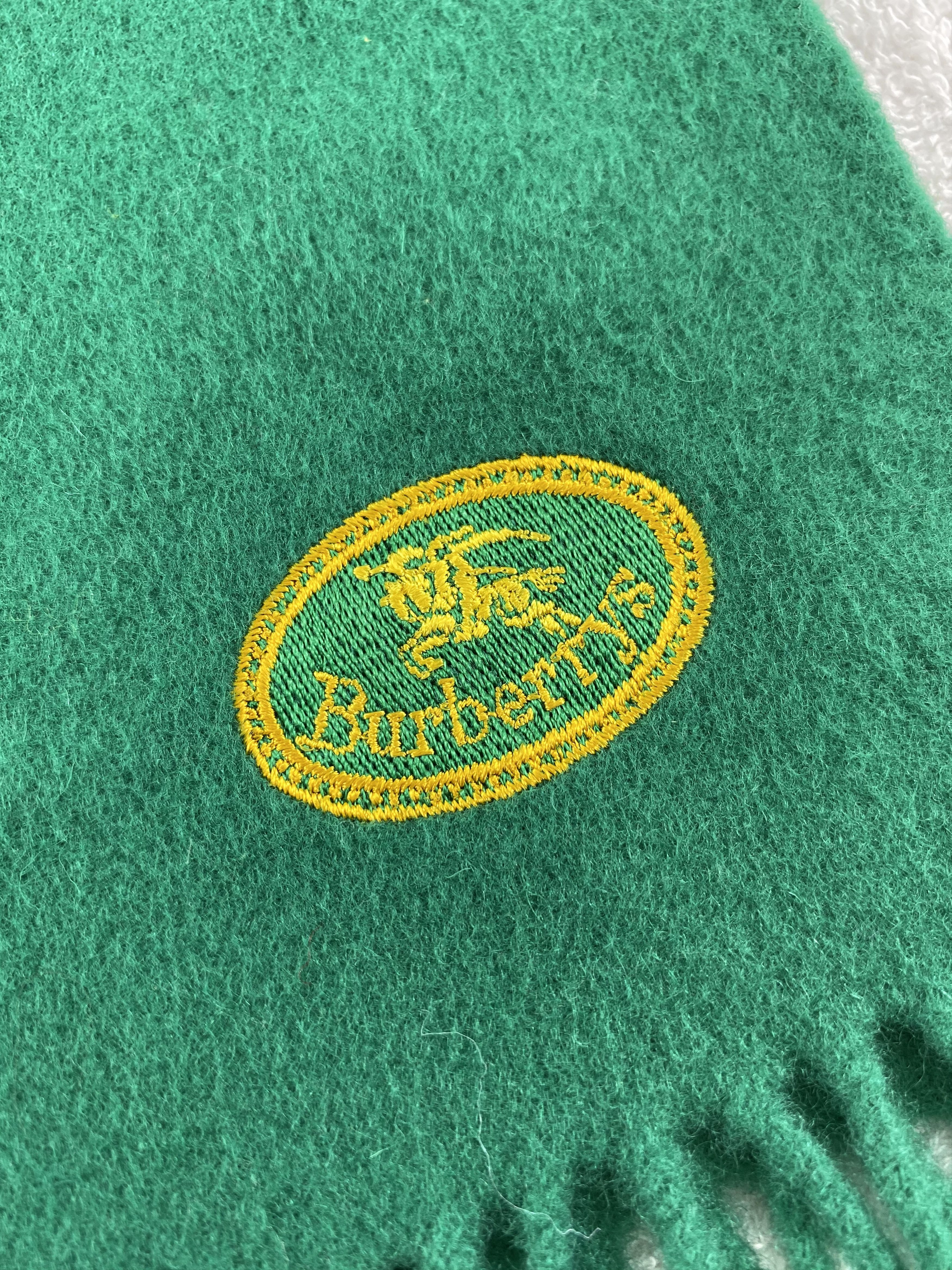 Burberry × Vintage Burberry Scarf / Muffler / Neckwear - WW1712 Size ONE SIZE - 2 Thumbnail