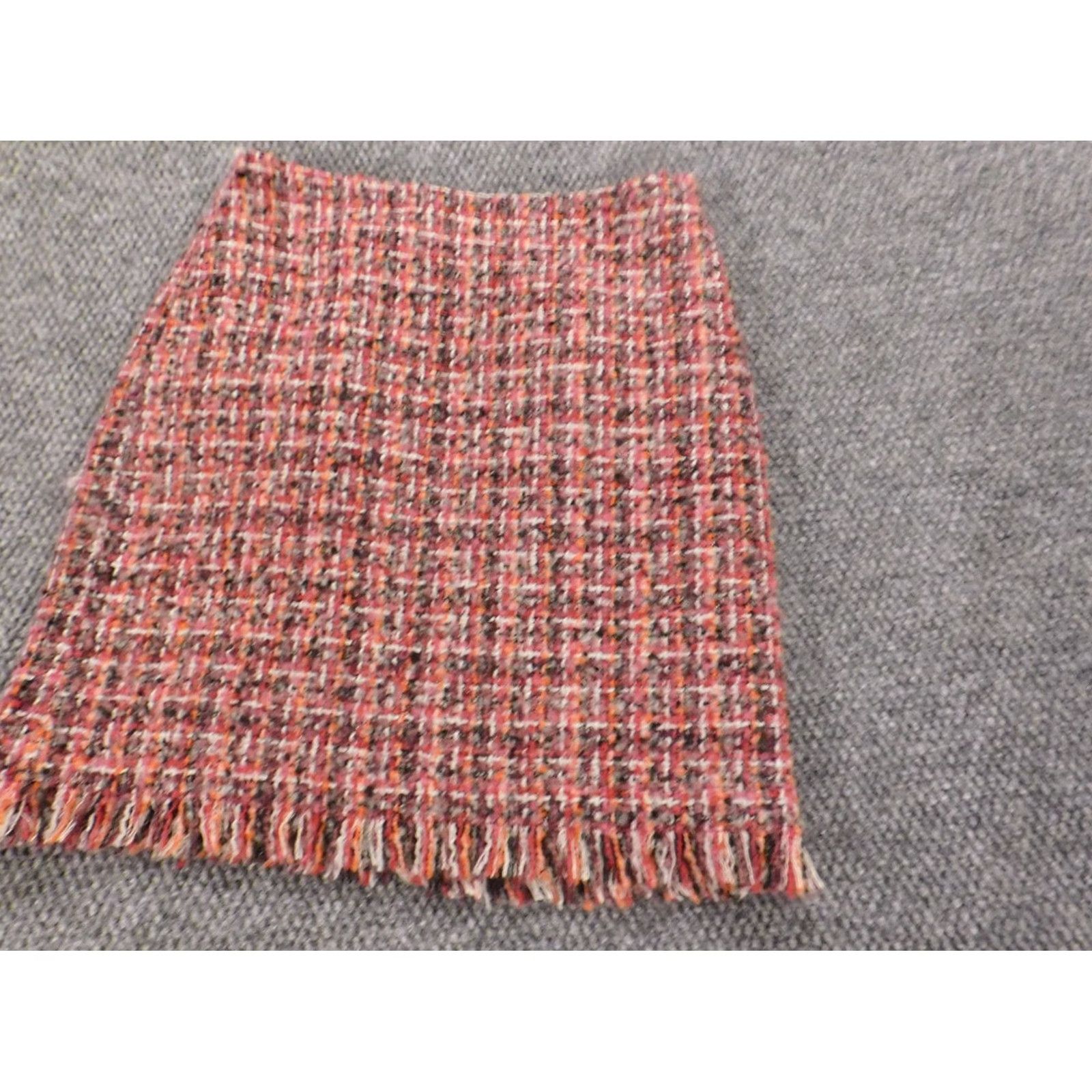 Talbots Talbots Skirt A-Line Red Plaid 2P Petites Zip Knee Length Womens Lined Vintage No (adjusted for clarity) Size 26" / US 2 / IT 38 - 3 Thumbnail