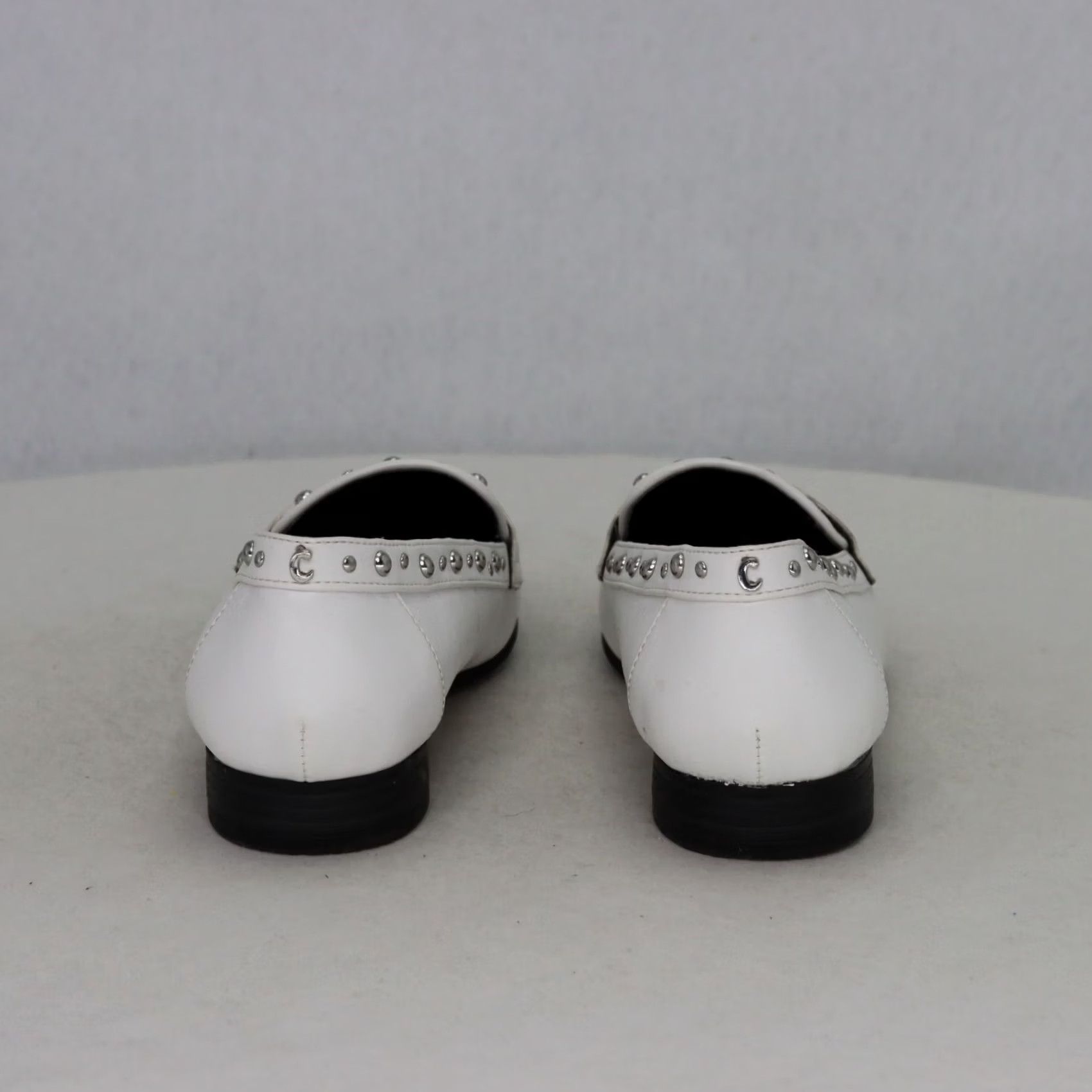 Sam Edelman Circus by Sam Edelman Harlee Studded Loafers White WOMENS Size 7.5 Size US 8 / IT 38 - 7 Thumbnail