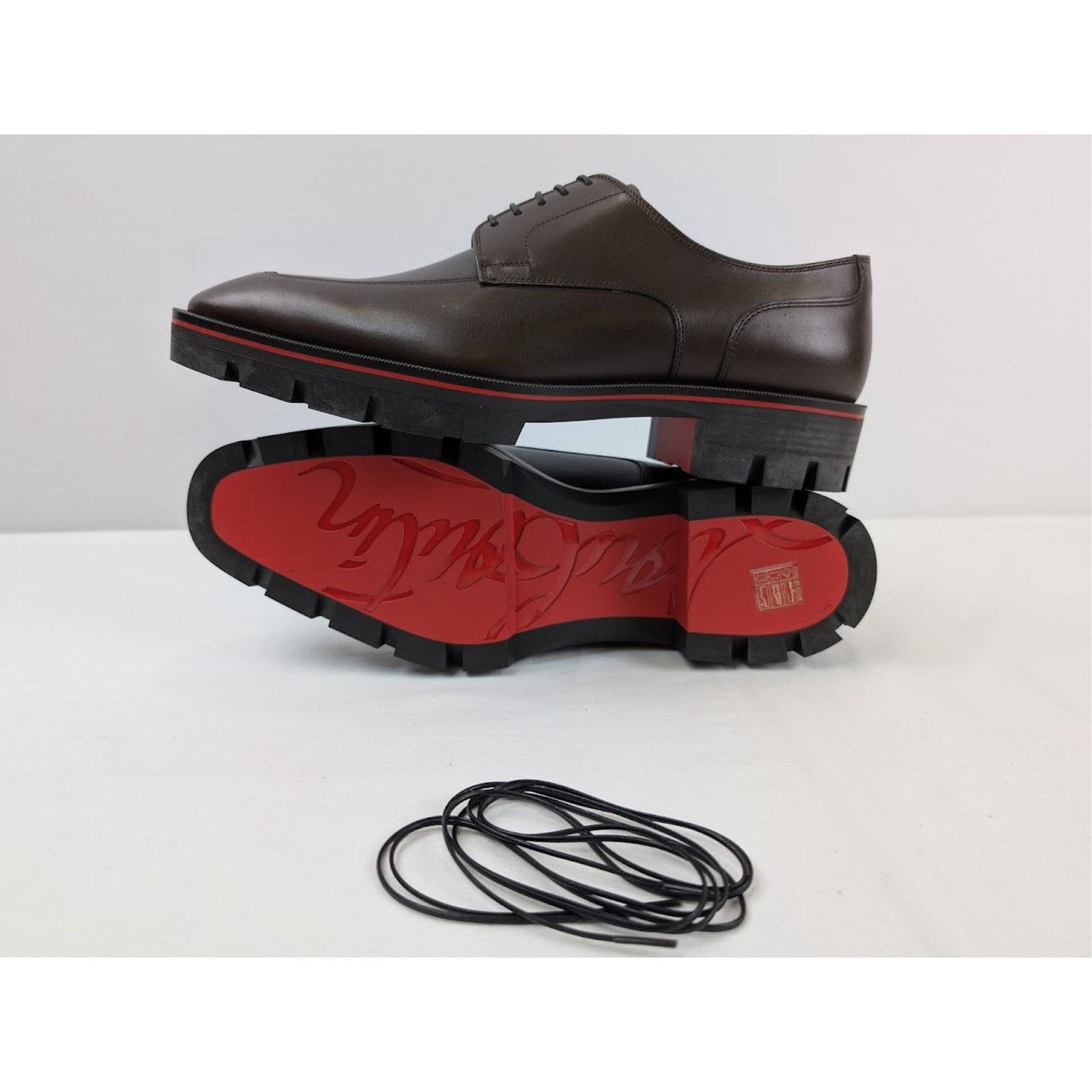 Christian Louboutin o1rshd1 Davisol Flat Shoes in Brown Size US 10 / EU 43 - 11 Thumbnail