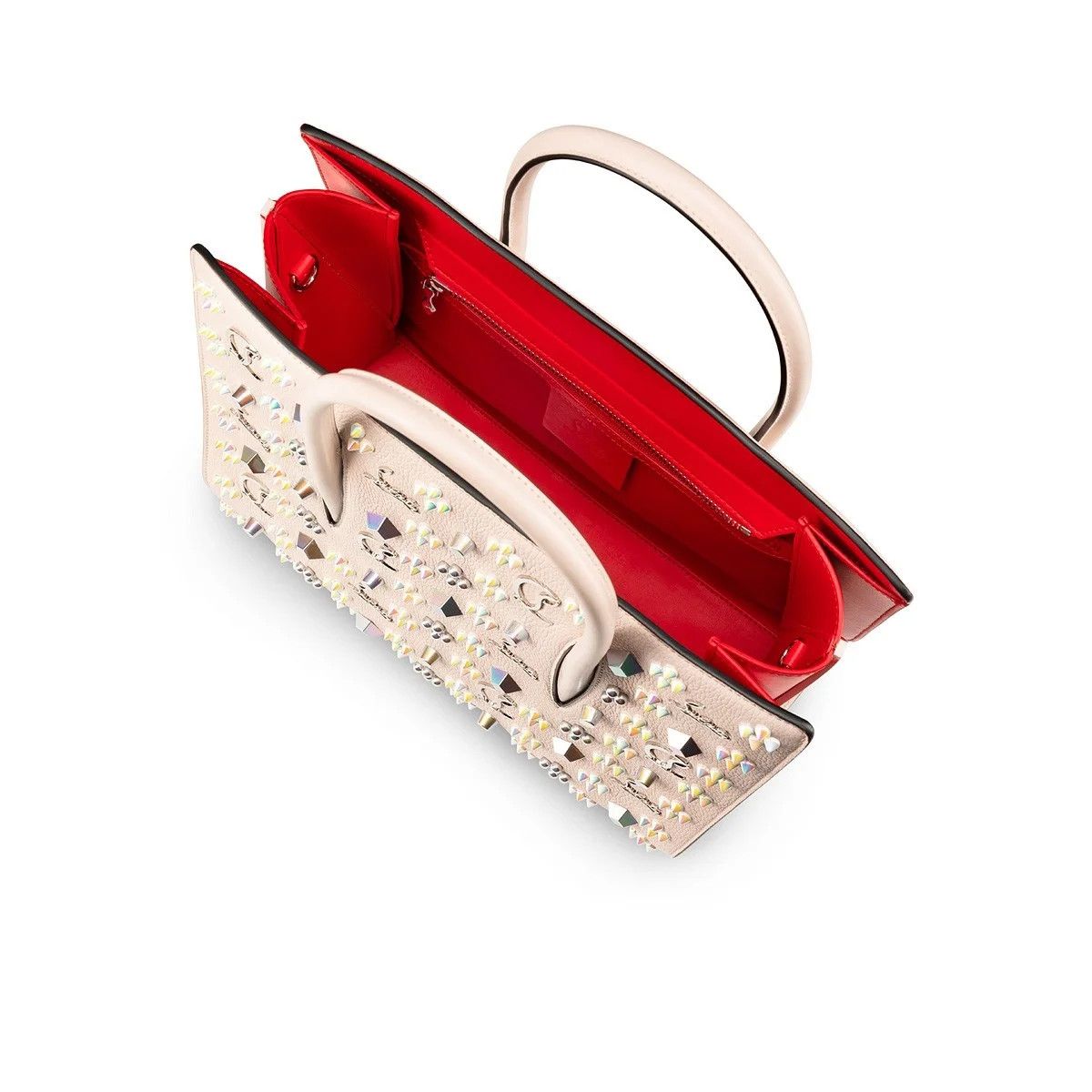 Christian Louboutin o1s1wg110126 Size: OS/Paloma Medium in White/Multi Size ONE SIZE - 5 Thumbnail