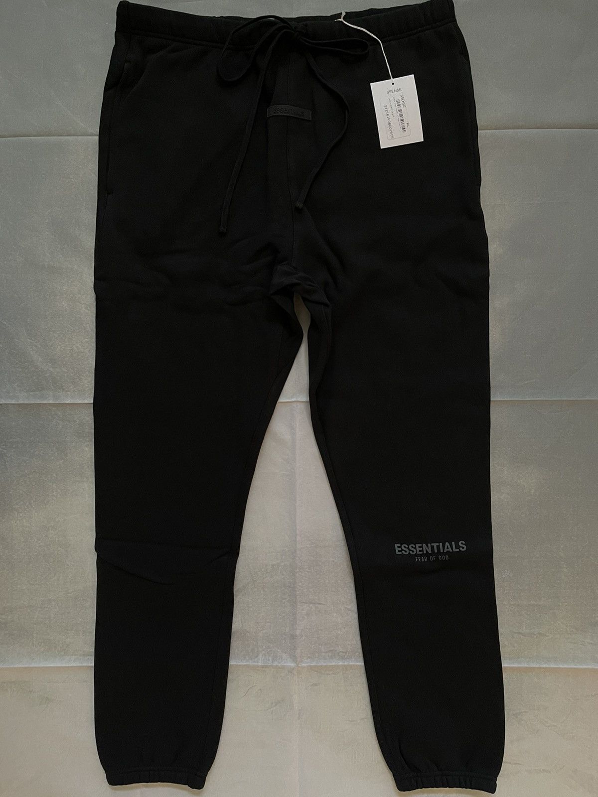 image of Fear Of God Essentials The Core Stretch Limo Sweatpants Fw21 in Black, Men's (Size 36)