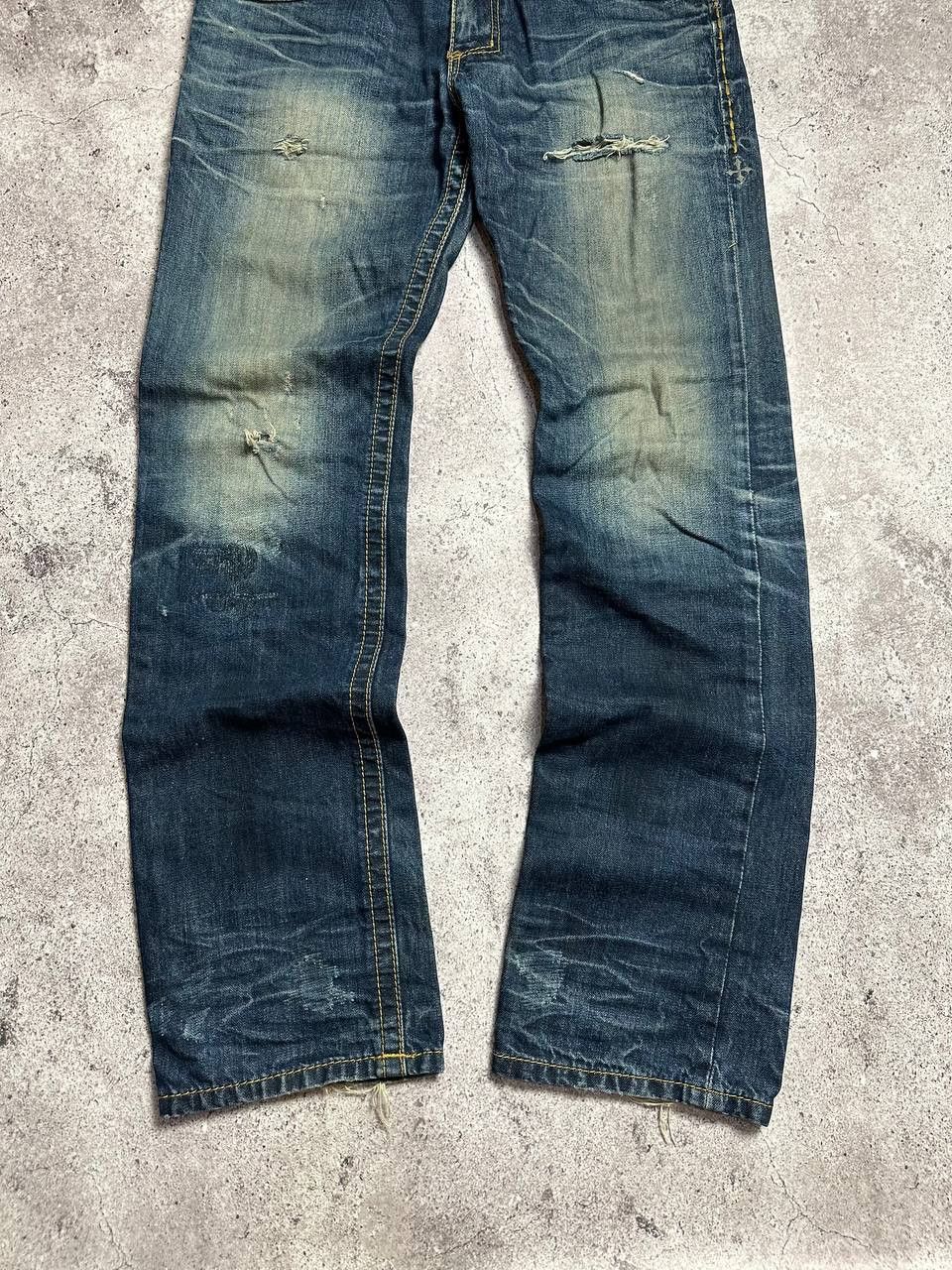 Affliction Affliction Ace Denim Jeans Y2K Embroidered size 31 Size US 31 - 9 Thumbnail