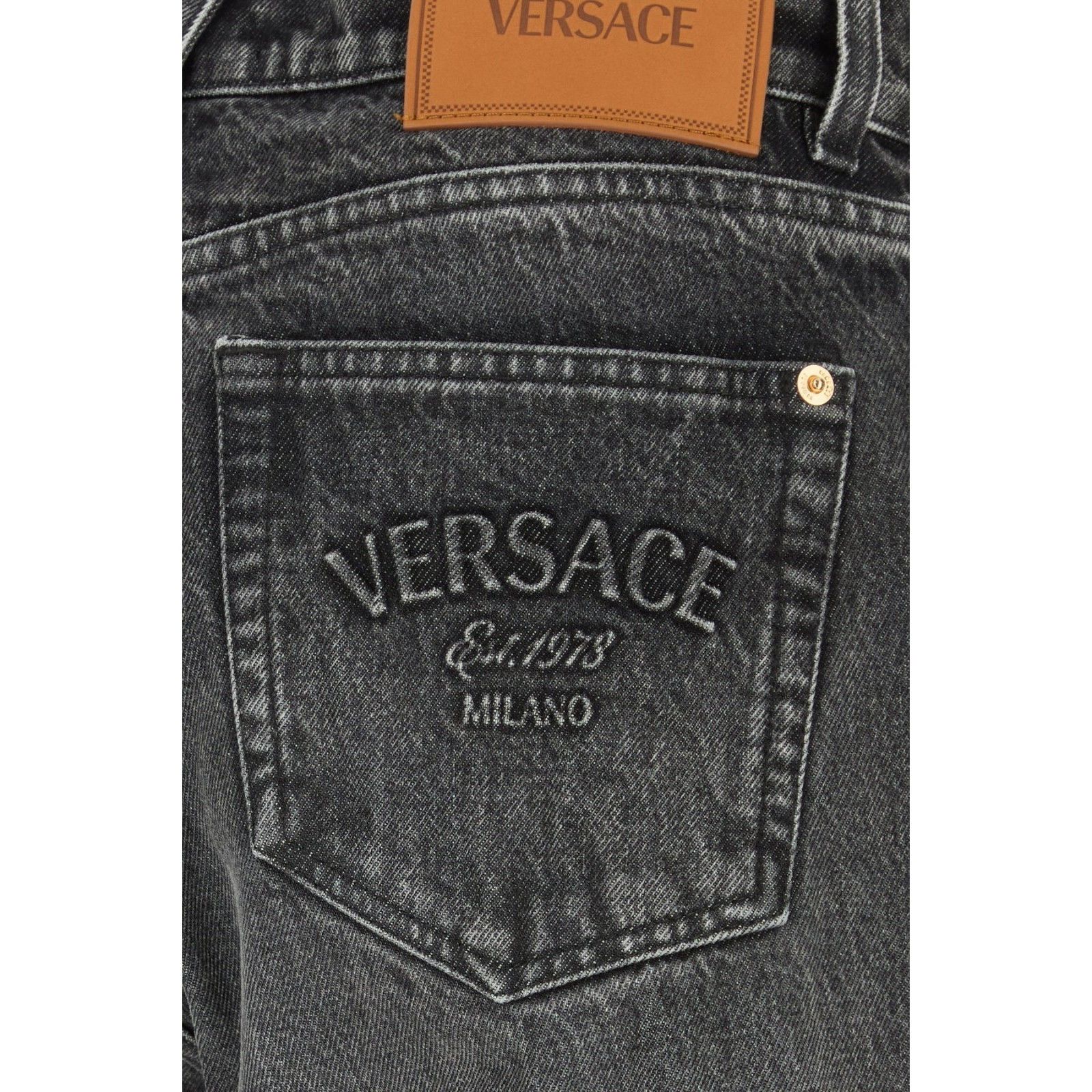 Versace VERSACE Slate Denim Jeans New & Authentic (Men's size:31;) Size US 31 - 3 Thumbnail