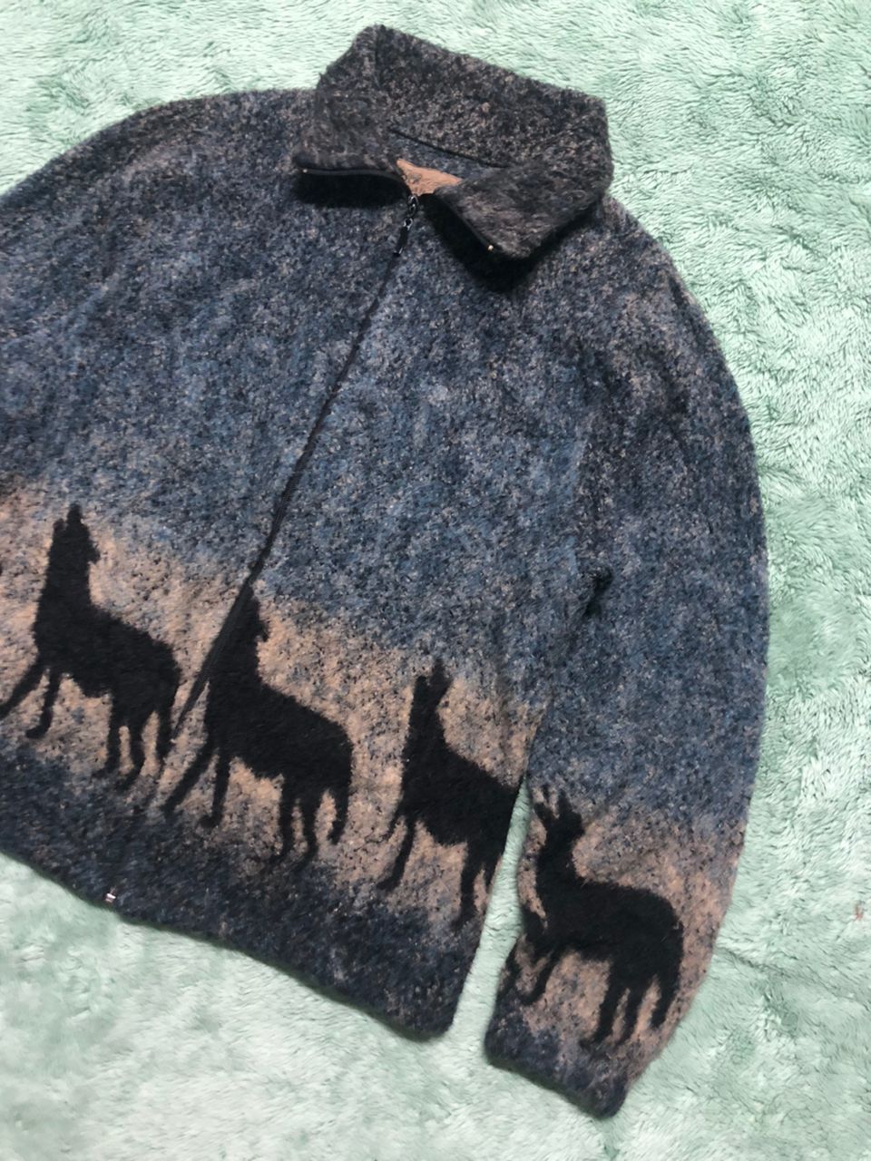 Vintage VINTAGE BEAR RIDGE OUTFITTERS ZIPPER JACKET WOLF DESIGN Size M / US 6-8 / IT 42-44 - 4 Thumbnail