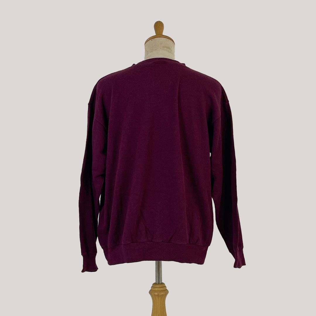 Tultex × Vintage Vintage 90s North American Bald Eagle Sweatshirt Size US L / EU 52-54 / 3 - 3 Thumbnail