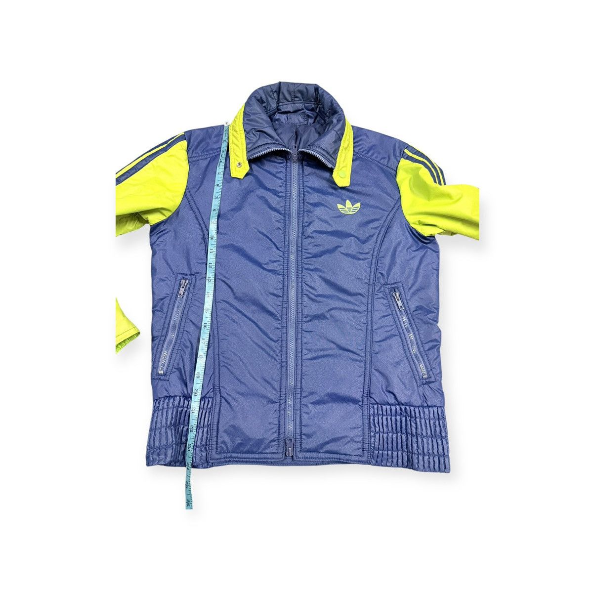 Adidas Vtg🔥Adidas Trefoil Ski Color Block Highneck zipper Jacket Size US M / EU 48-50 / 2 - 13 Thumbnail