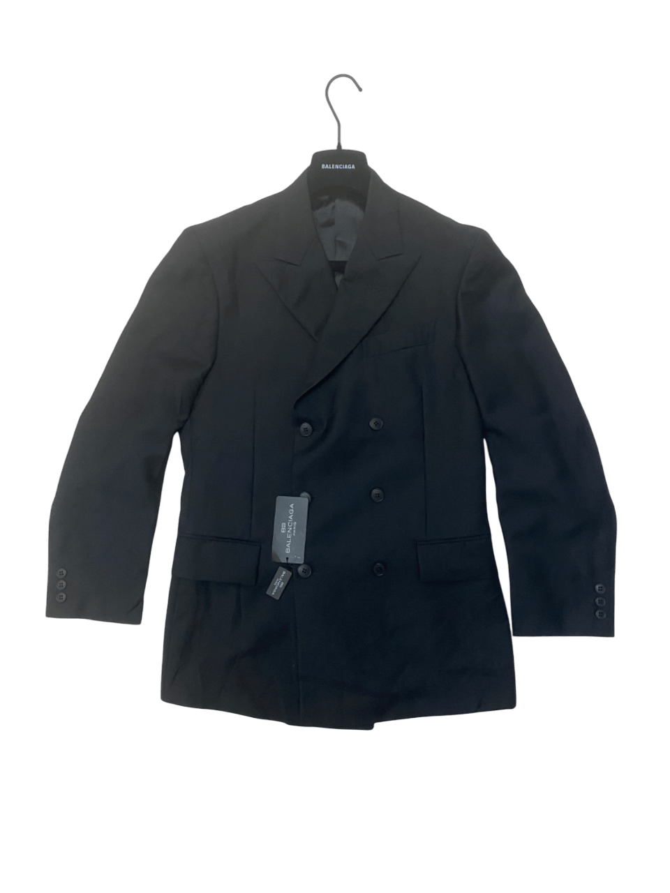 Balenciaga Runway Balenciaga Double Button Blazer Size 42R - 2 Thumbnail