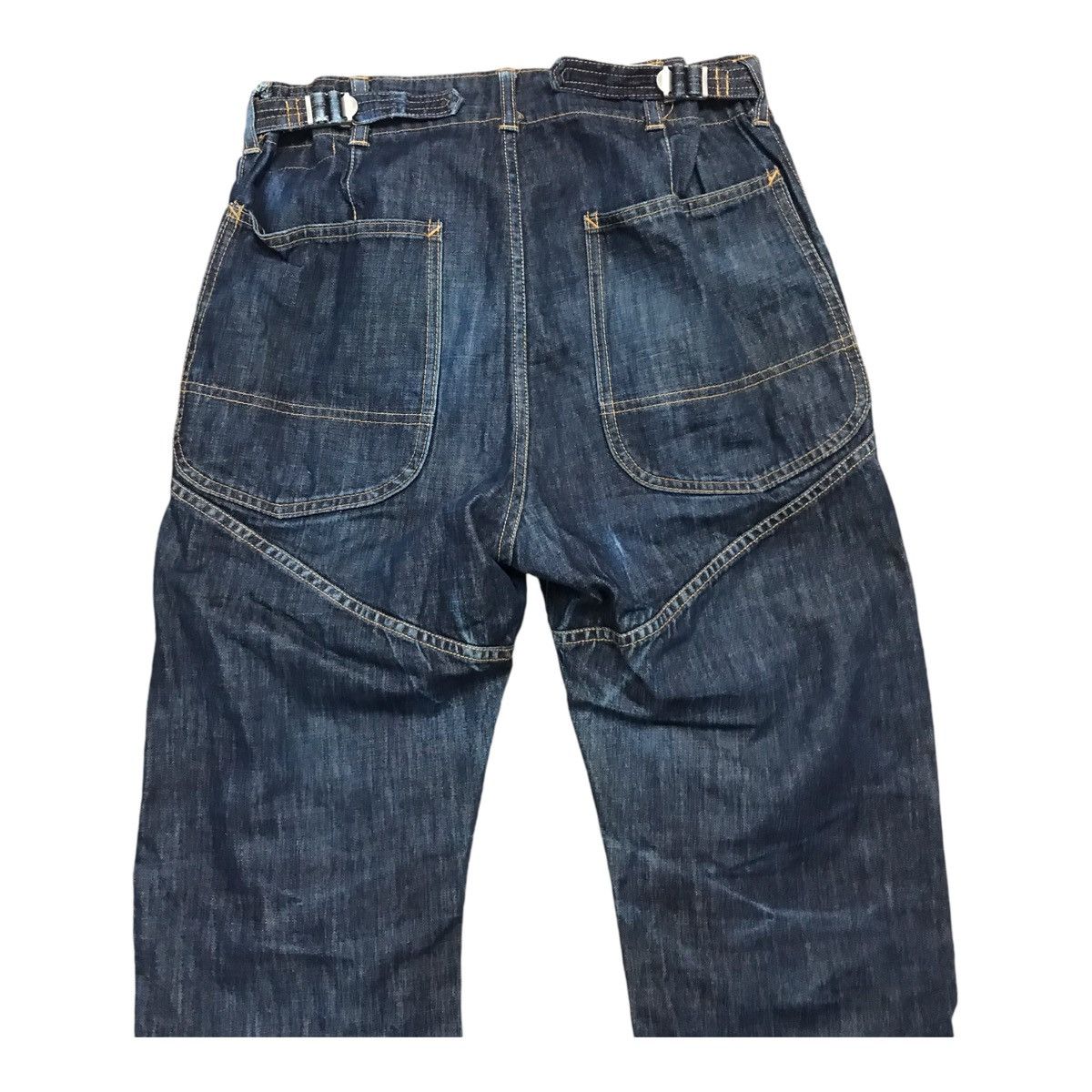 CABANE de ZUCCa × Issey Miyake × Vintage Issey Miyake Cabane De Zucca Bondage Cargo Pant Size US 32 / EU 48 - 6 Thumbnail