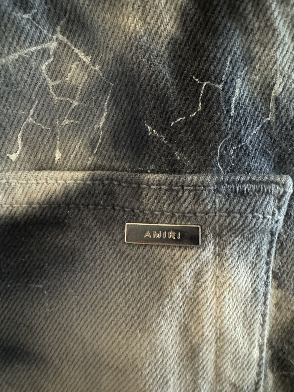 Amiri Amiri Tie-Dye Double Knee Carpenter Jeans Size US 29 - 7 Thumbnail
