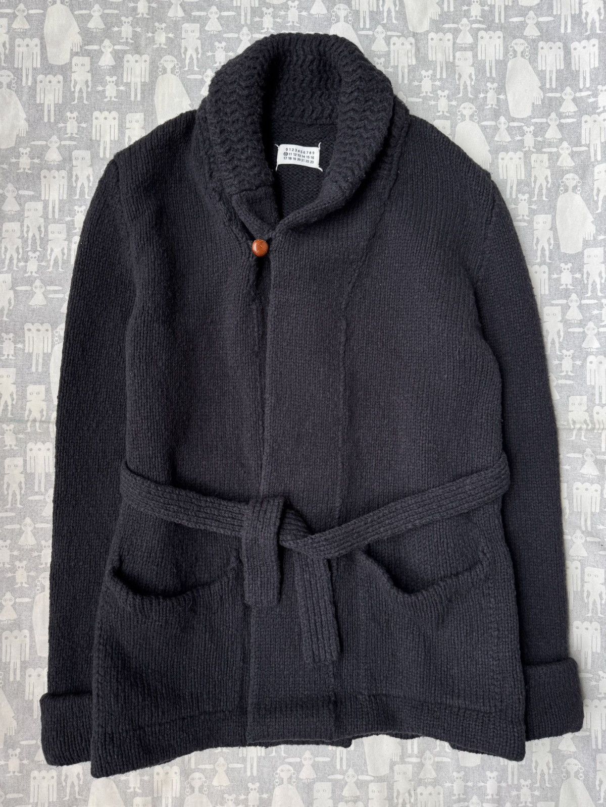 Maison Margiela Maison Martin Margiela AW00 Heavy Knitted Cardigan Jacket Size US L / EU 52-54 / 3 - 1 Thumbnail