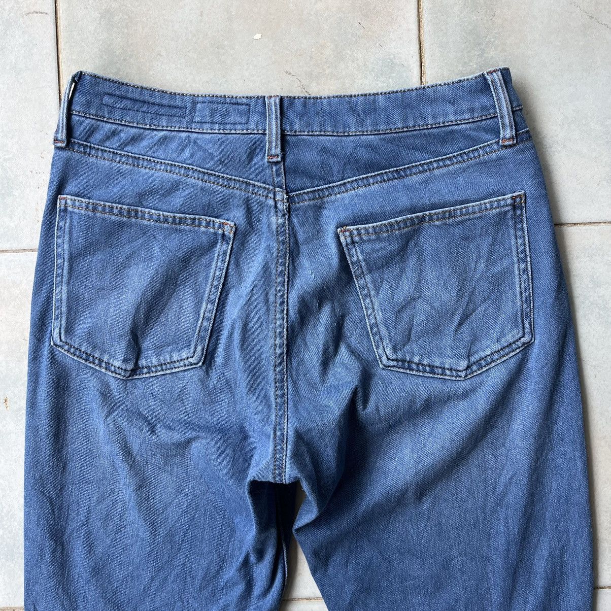 Japanese Brand Fieldcore Strechable Denim Slim Fit Pants Size 30" / US 8 / IT 44 - 7 Thumbnail