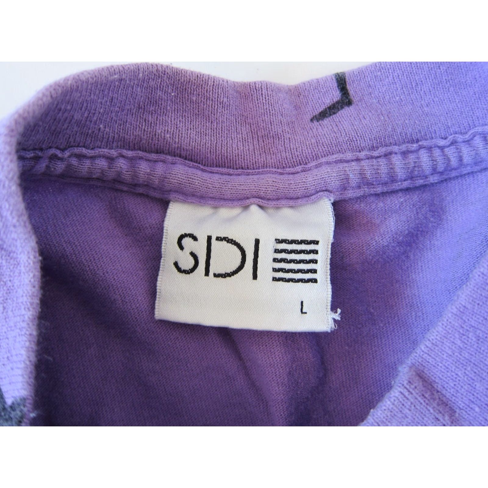 Vintage VINTAGE SDI T-Shirt Men Large Mock Neck Purple Goat 100% Cotton Shirt Men Large Purple Goat Vintage SDI Mock Neck T-Shirt Size US L / EU 52-54 / 3 - 4 Thumbnail