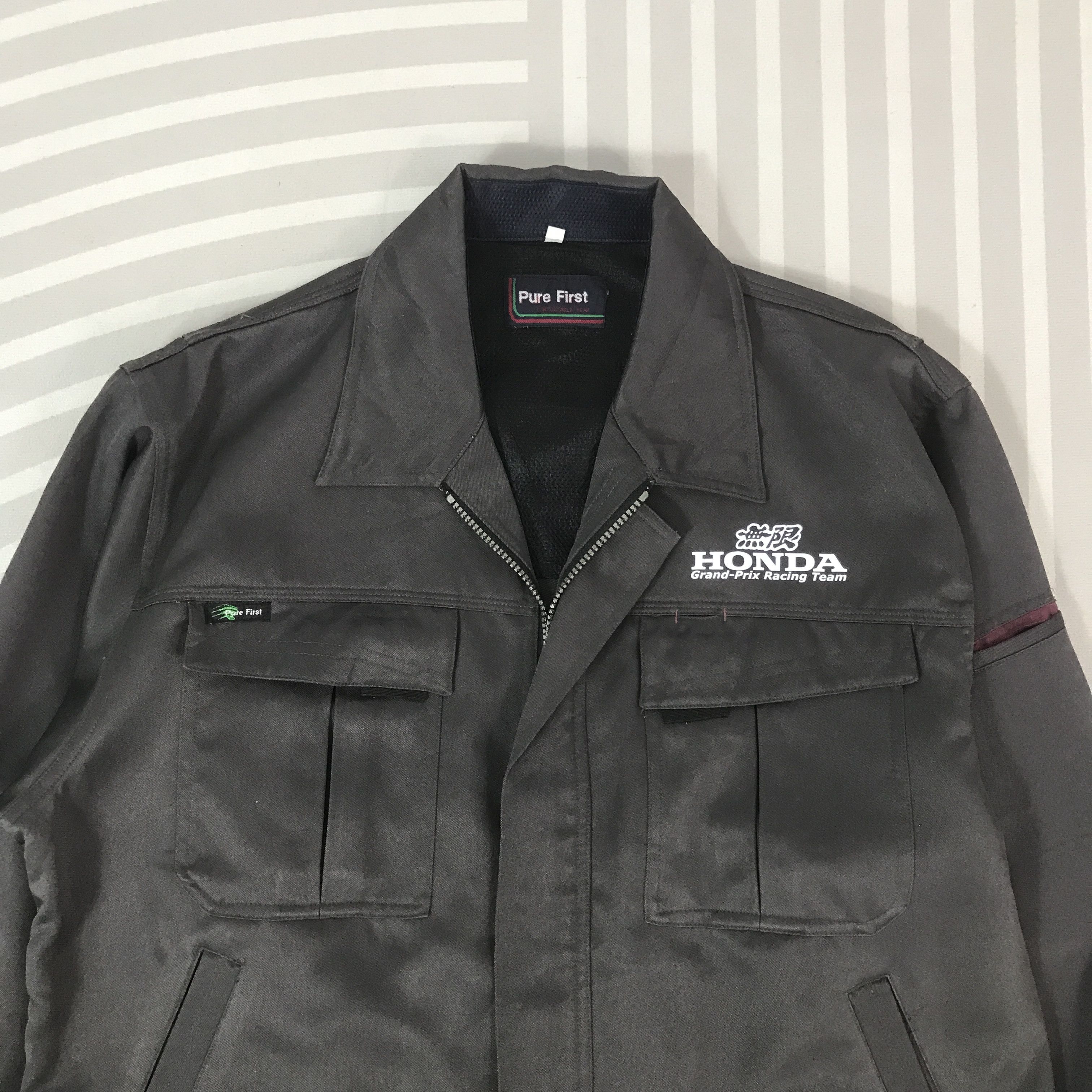 Honda Vintage Honda mugen Racing F1 design work custom Jacket Size US L / EU 52-54 / 3 - 3 Thumbnail