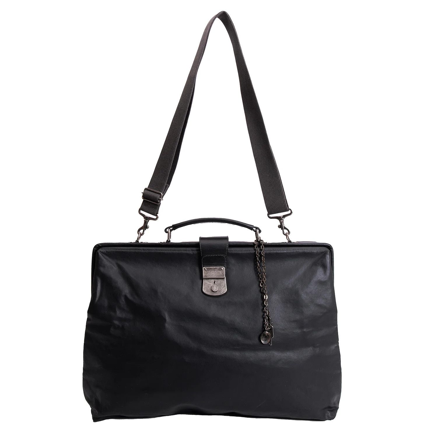 Jean Paul Gaultier Coated Doctor Bag in Black with Minor Scratches Size ONE SIZE - 2 Thumbnail