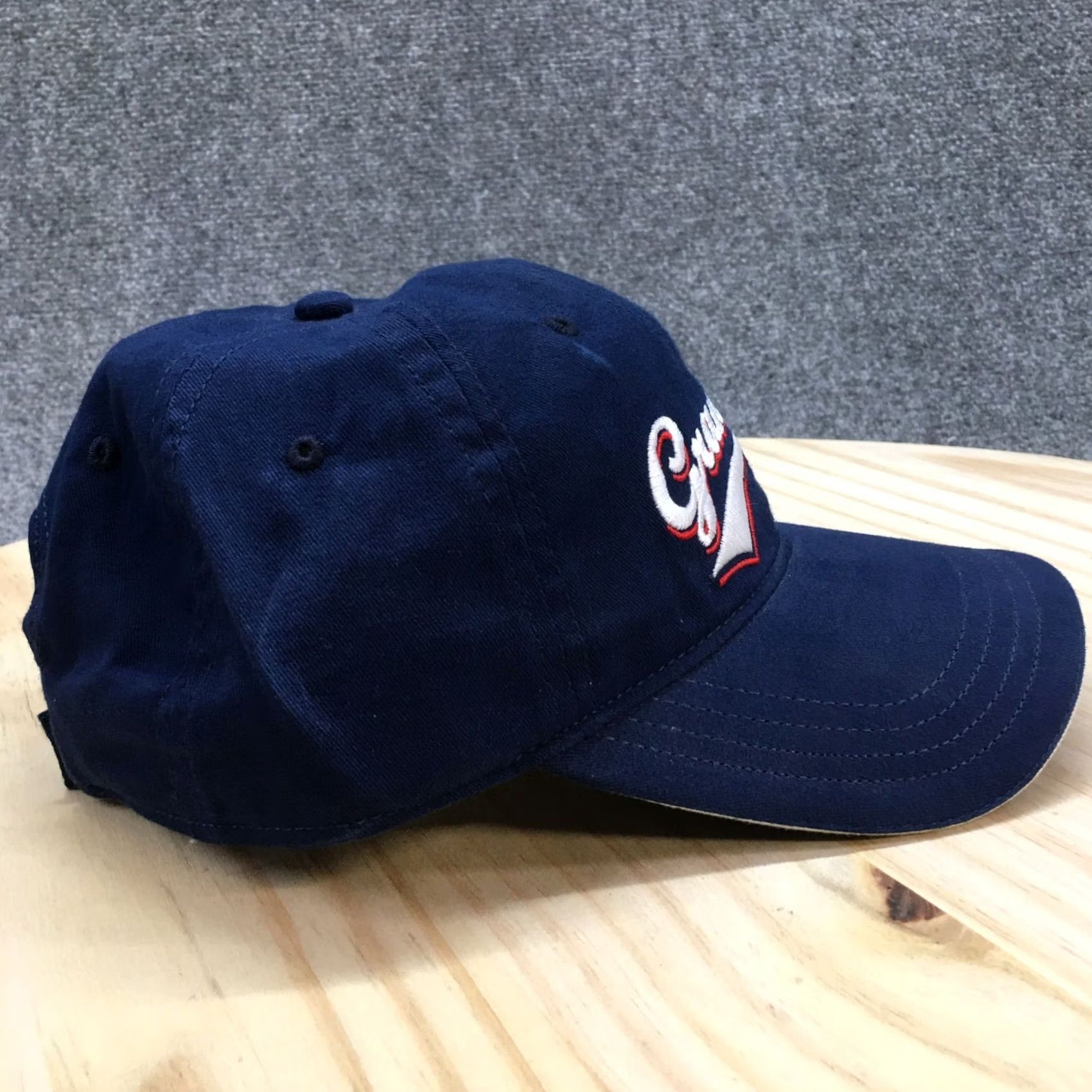 Vintage Grandpas Team Baseball Cap Hat Mens One Size Blue Cotton Adjustable Embroidered Size ONE SIZE - 5 Thumbnail