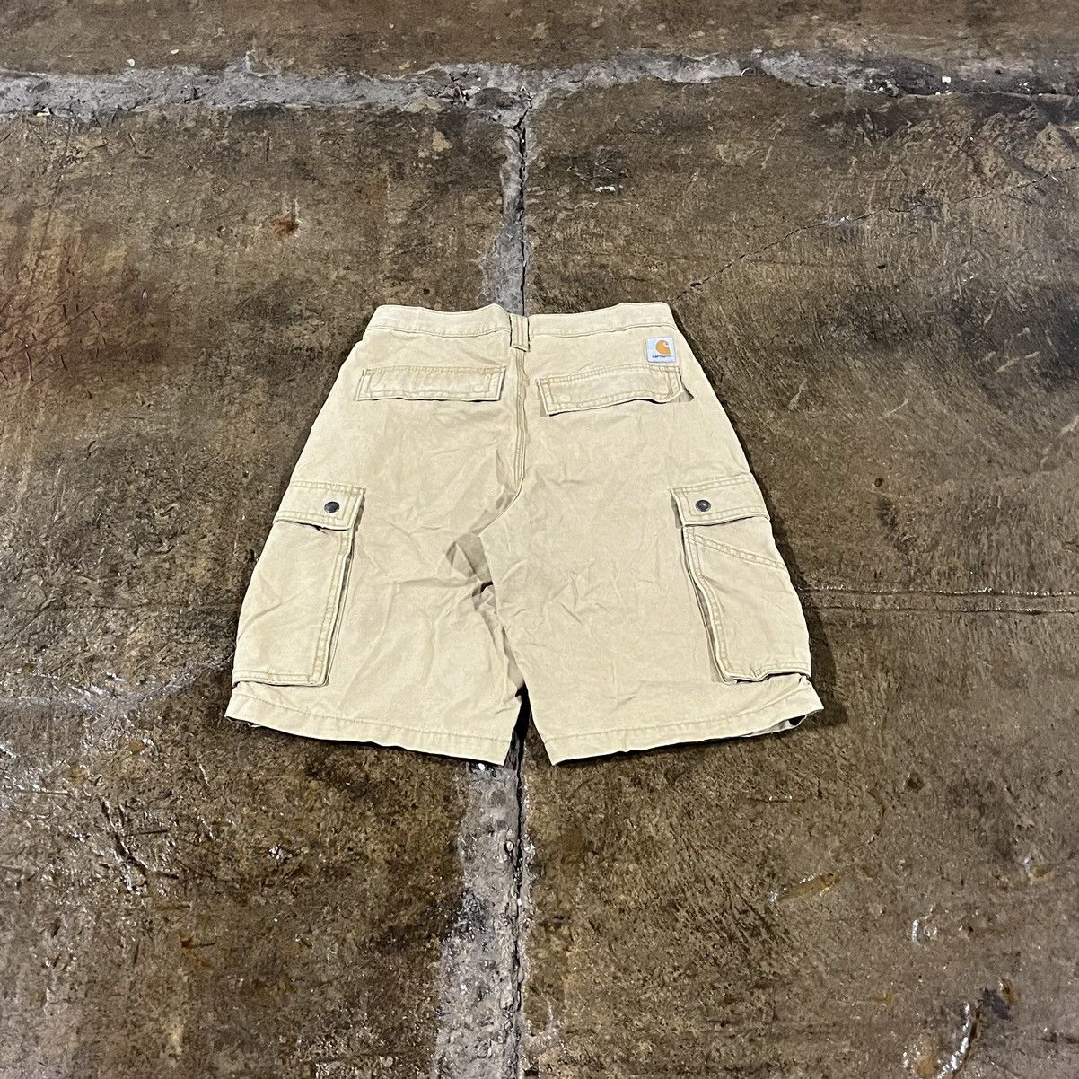 Carhartt × Vintage Carhartt Cargo Shorts Baggy Crazy Y2K Workwear Skater Size US 28 / EU 44 - 1 Thumbnail