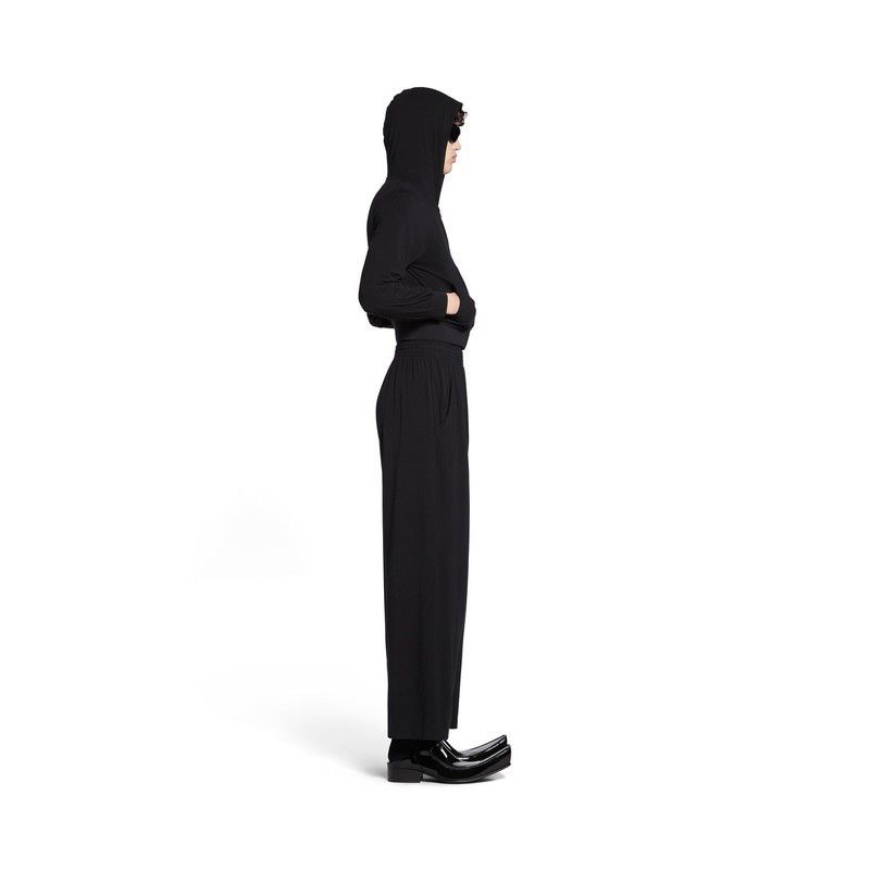 Balenciaga o1w1db11225 Baggy Sweatpants & Joggers in Black Size US 30 / EU 46 - 2 Thumbnail