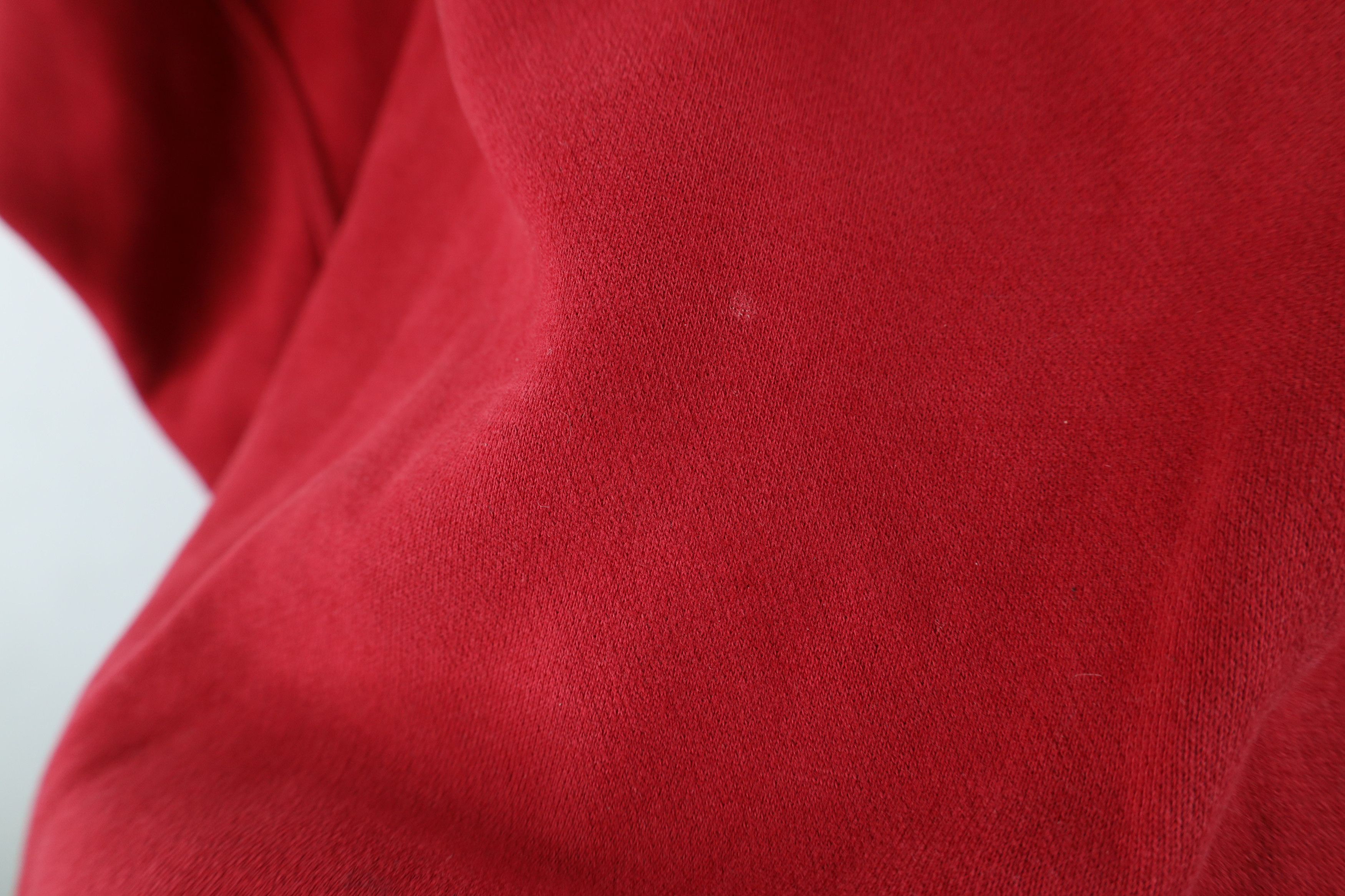 Nike Vintage Nike Spell Travis Scott Mini Swoosh Sweatshirt Red Size US L / EU 52-54 / 3 - 8 Thumbnail