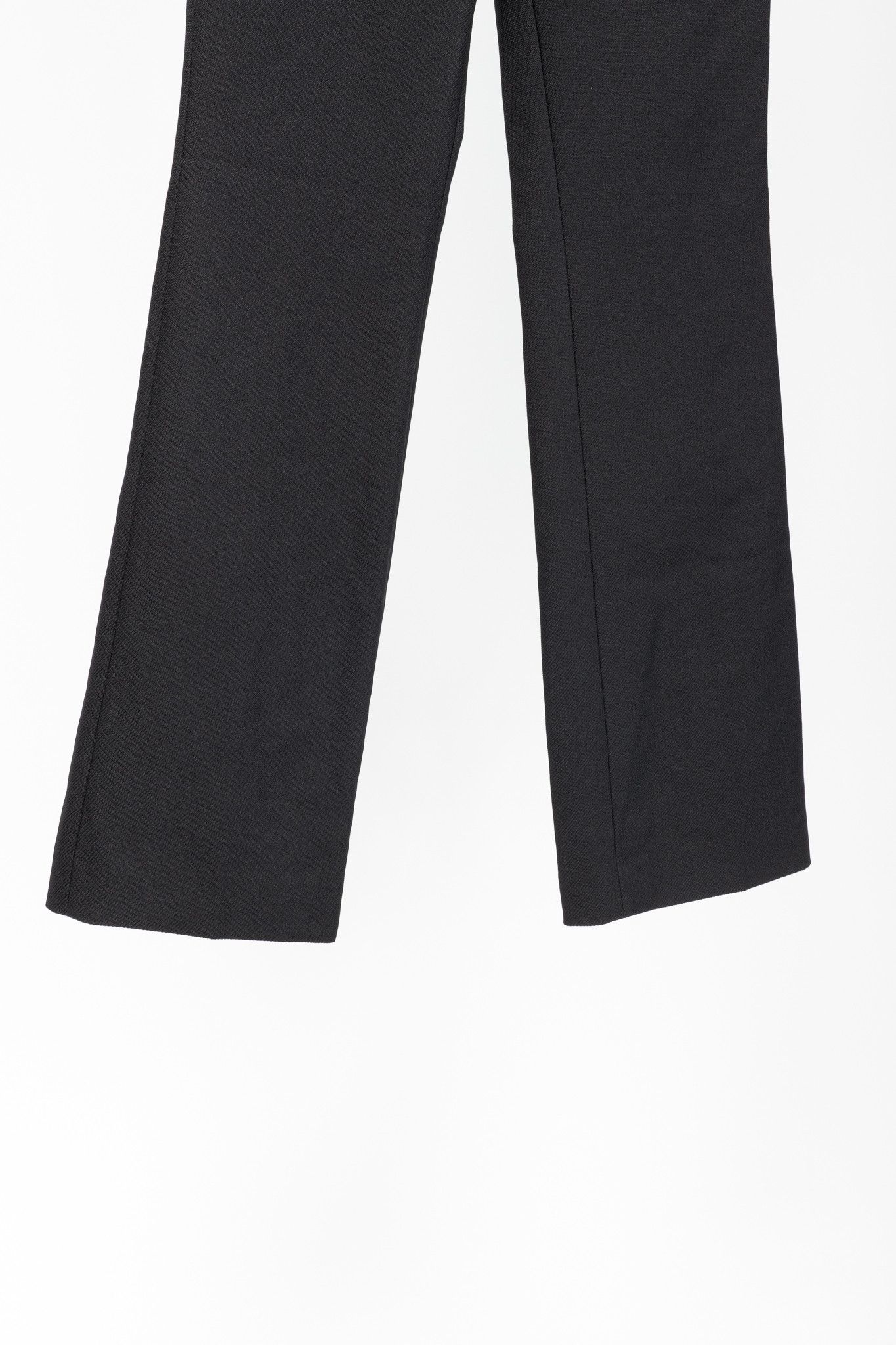 Acne Studios Acne Studios Myla Black Twill Flared Pants Size 27" / US 4 / IT 40 - 5 Thumbnail