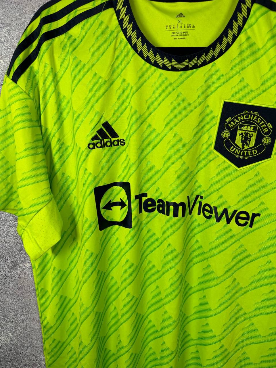 Adidas Manchester United 2022/23 Third Adidas Soccer Jersey XL Size Size US XL / EU 56 / 4 - 5 Thumbnail