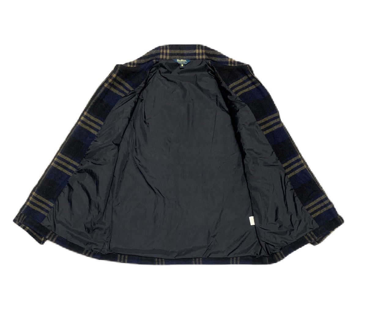Oshkosh Vintage Oshkosh Plaid Wool Zipper Shirt Jacket Size US L / EU 52-54 / 3 - 3 Thumbnail