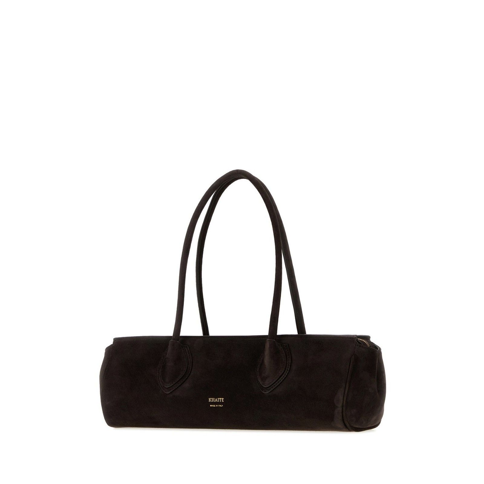 KHAITE KHAITE Donna Dark Brown Suede Shoulder Bag New & Authentic Size ONE SIZE - 2 Thumbnail