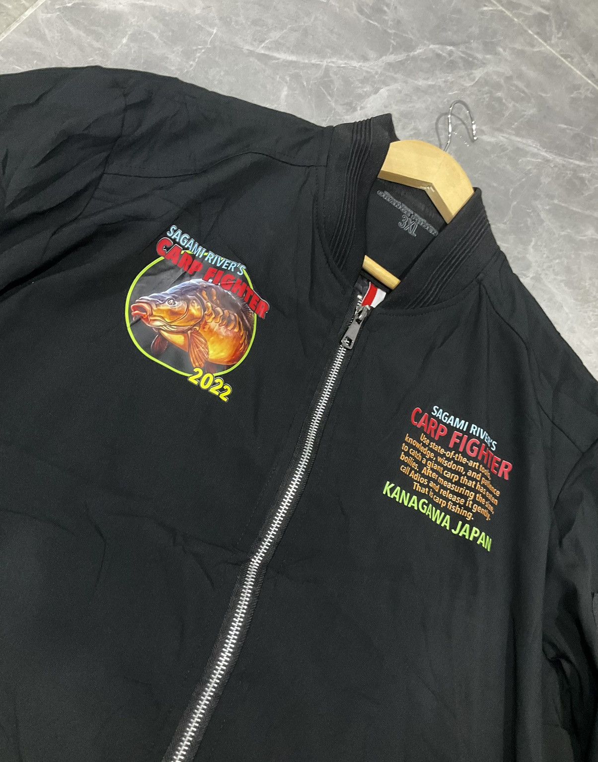 Japanese Brand Jacket Sagami River Chaos Fishing Kanagawa Japan Size US XL / EU 56 / 4 - 3 Thumbnail