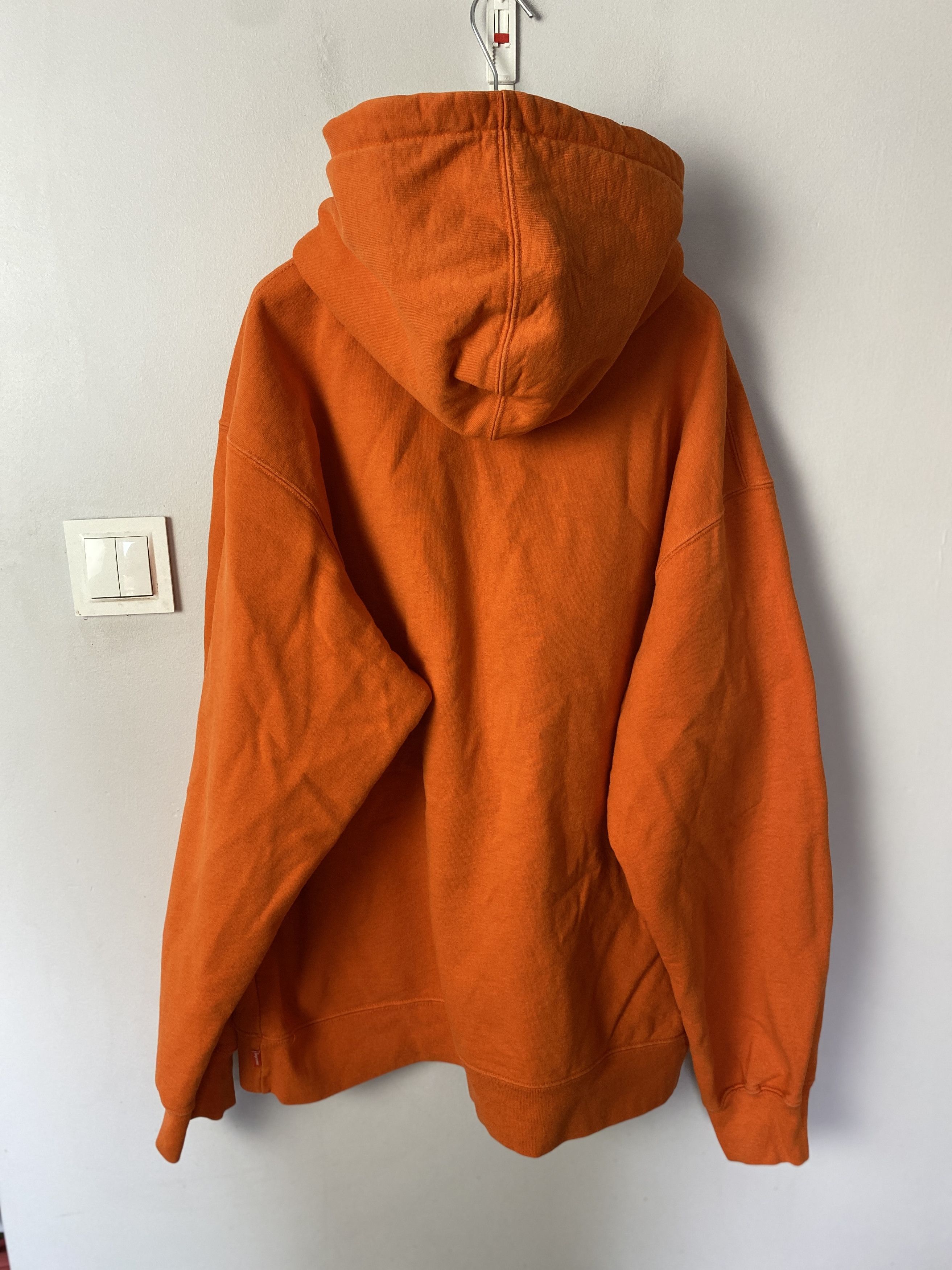 Supreme Supreme center logo pocket hoodie heavy Size US XL / EU 56 / 4 - 9 Thumbnail