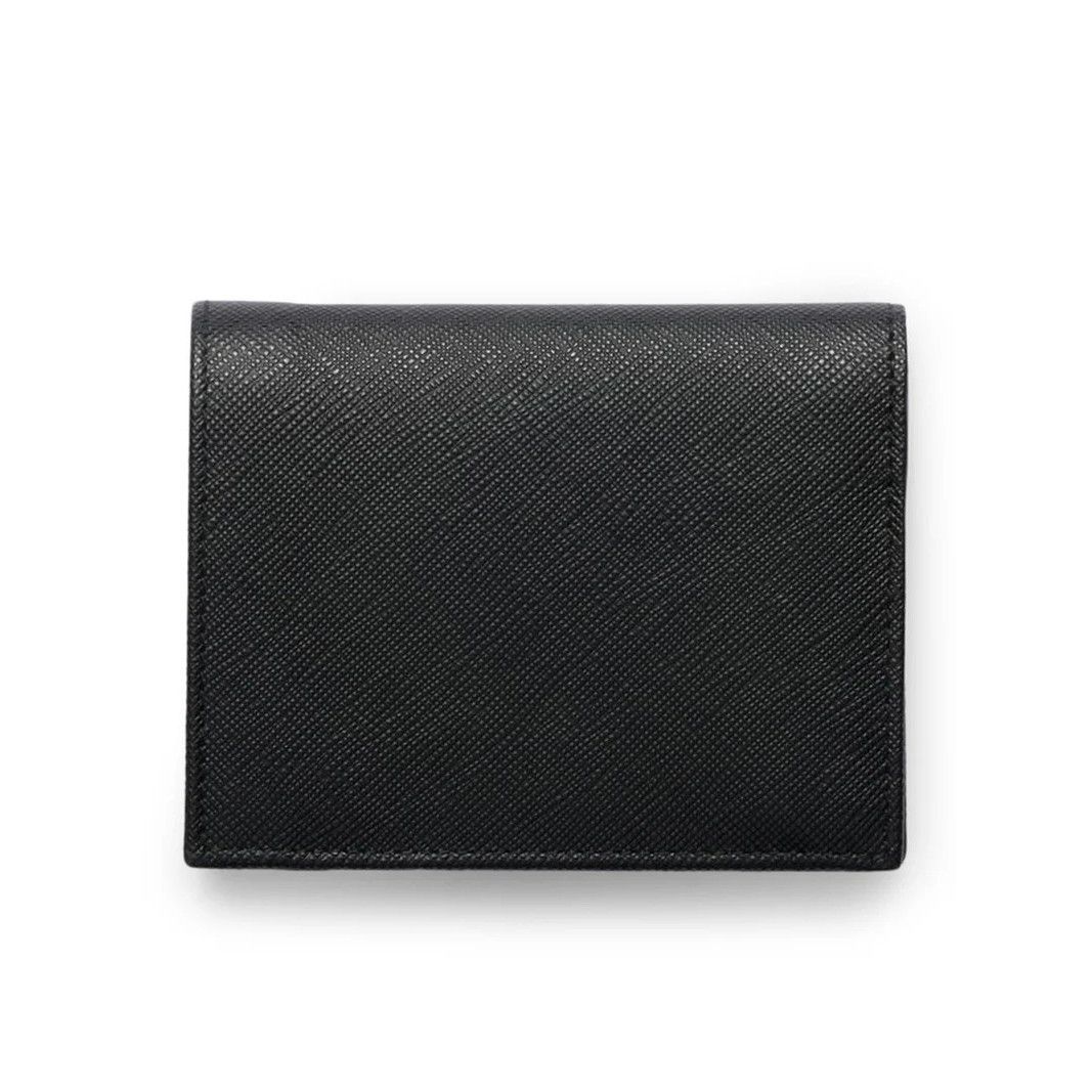 Prada PRADA Black Saffiano Leather Small Wallet New & Authentic Size ONE SIZE - 2 Thumbnail