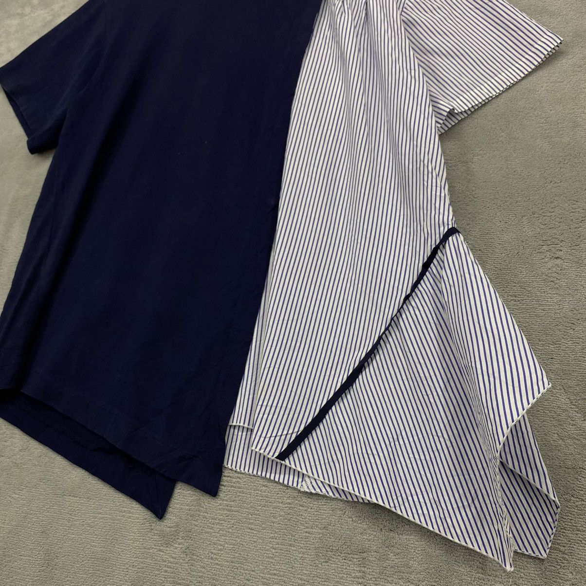 Lanvin 🔥 RARE LANVIN BLUE STRIPE SHIRT Size 4XL / US 24-26 - 7 Thumbnail