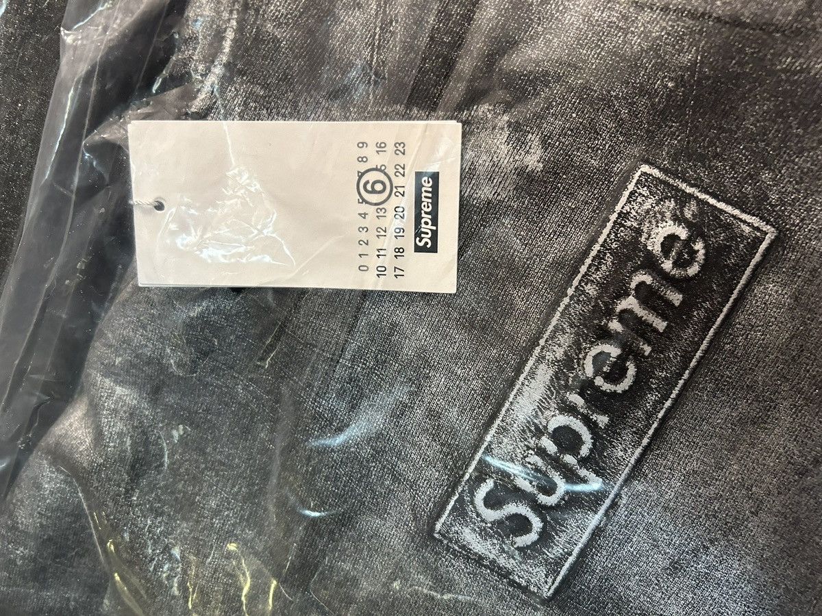 Maison Margiela × Supreme Supreme Maison Margiela Foil Box Logo Hoodie Size US XXL / EU 58 / 5 - 1 Thumbnail