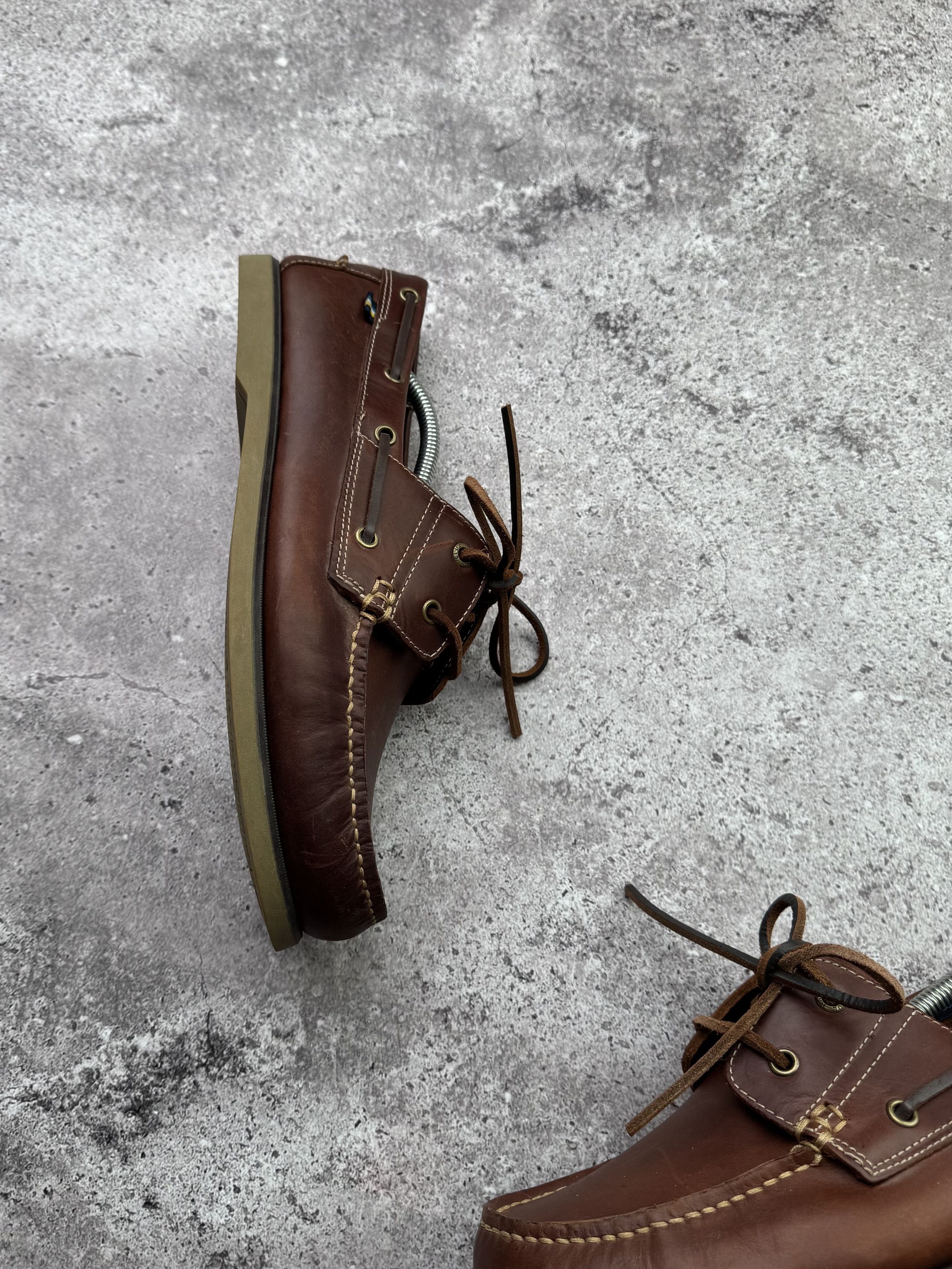 Guidi Vintage Leather Top Sider Guidi STYLE C614(V130) Size US 12 / EU 45 - 2 Thumbnail