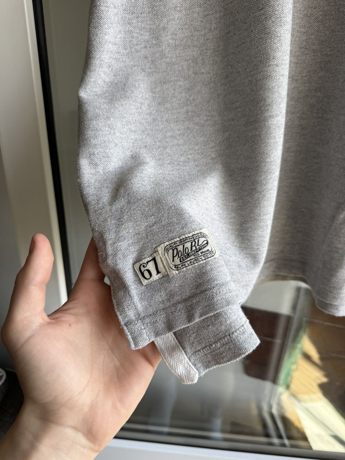 Polo Ralph Lauren Polo Ralph Laurent Cotton Regby RLPC 67 Football Tee Size US XL / EU 56 / 4 - 7 Thumbnail
