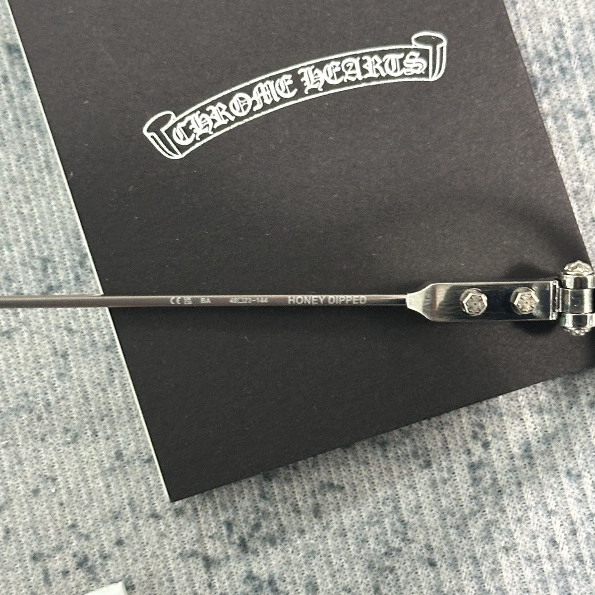 Chrome Hearts CHROME HEARTS HONEY DIPPED EYEGLASSES Size ONE SIZE - 7 Thumbnail