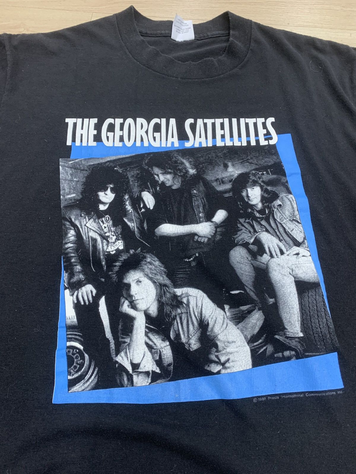 Band Tees Vtg 80s The Georgia Satellites Band Spring Ford 50/50 XL Size US XL / EU 56 / 4 - 1 Thumbnail