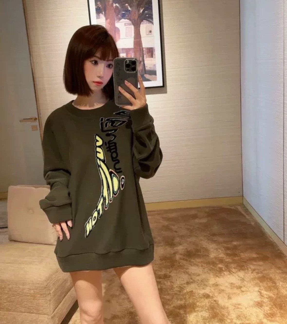 Louis Vuitton Louis Vuitton LV logo logo pullover hoodie2412-Nextarrow Size US XXL / EU 58 / 5 - 6 Thumbnail