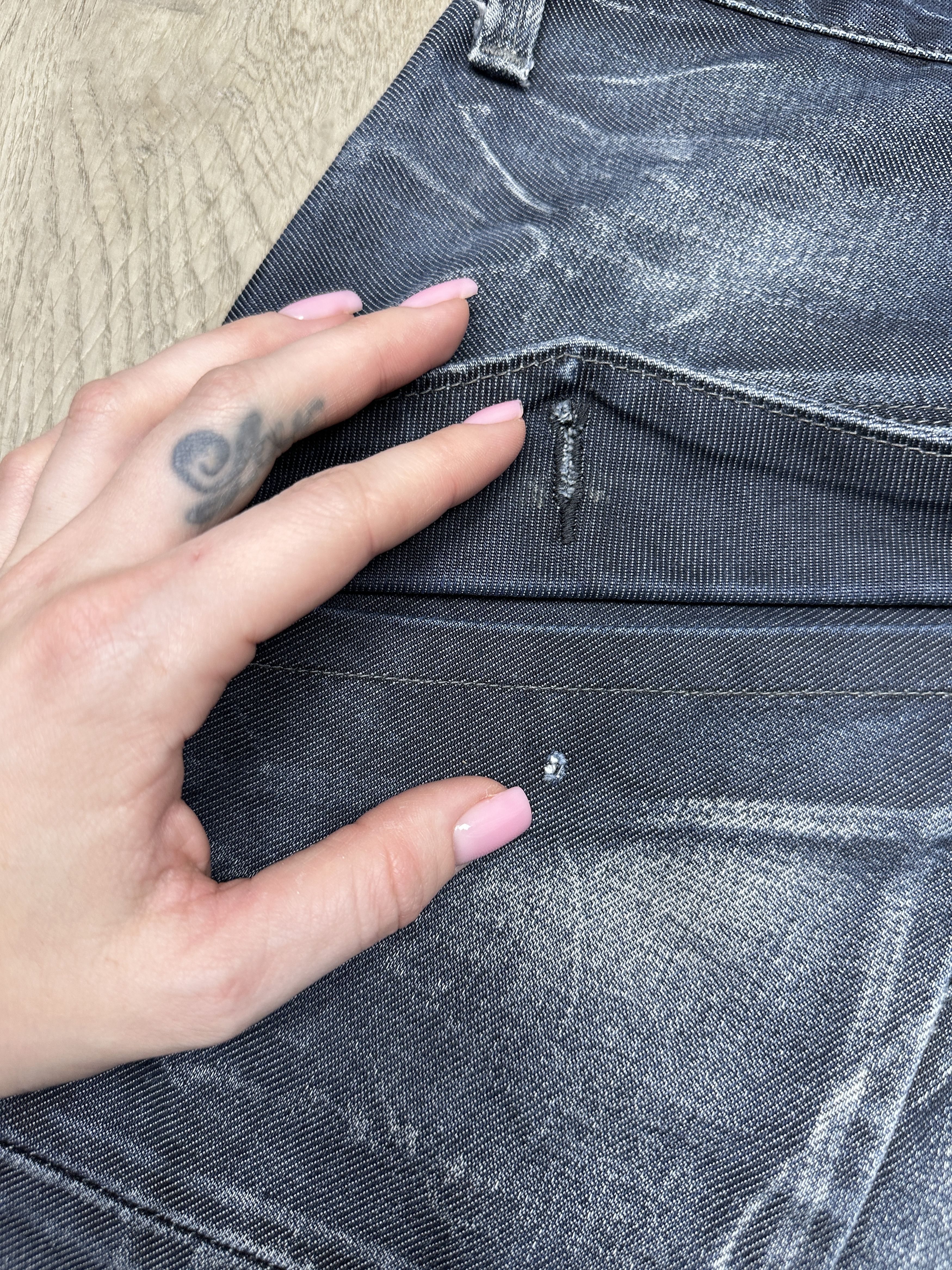 G-Star G Star Raw Scuba 5620 Loose Denim Double Knee Pants Jeans Size US 33 - 9 Thumbnail