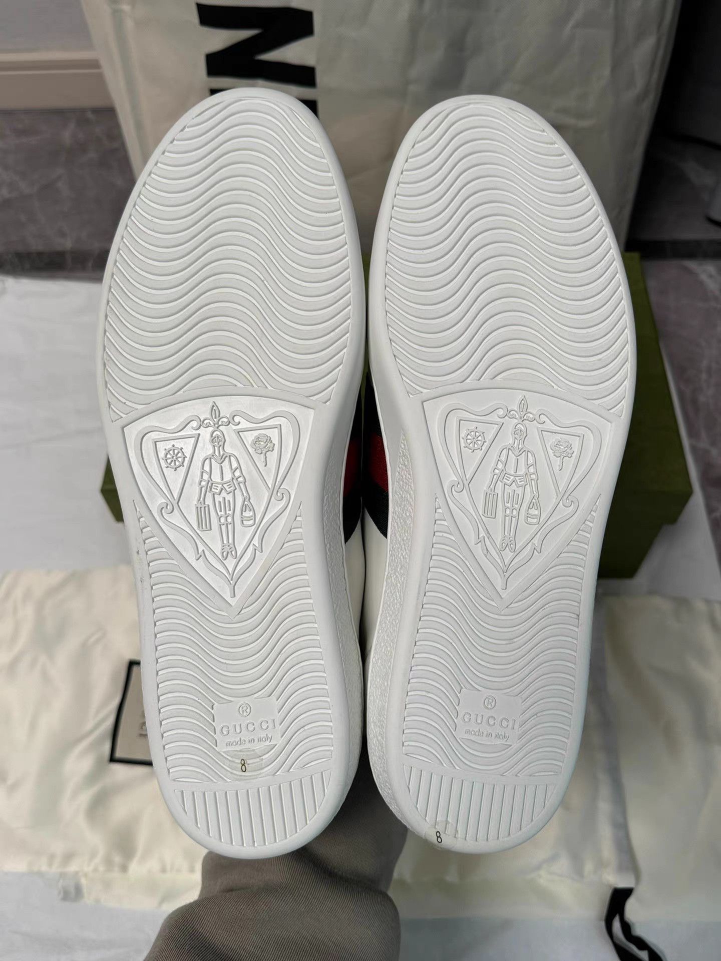 Gucci Gucci ACE Star Sneakers K6 Size US 9 / EU 42 - 6 Thumbnail