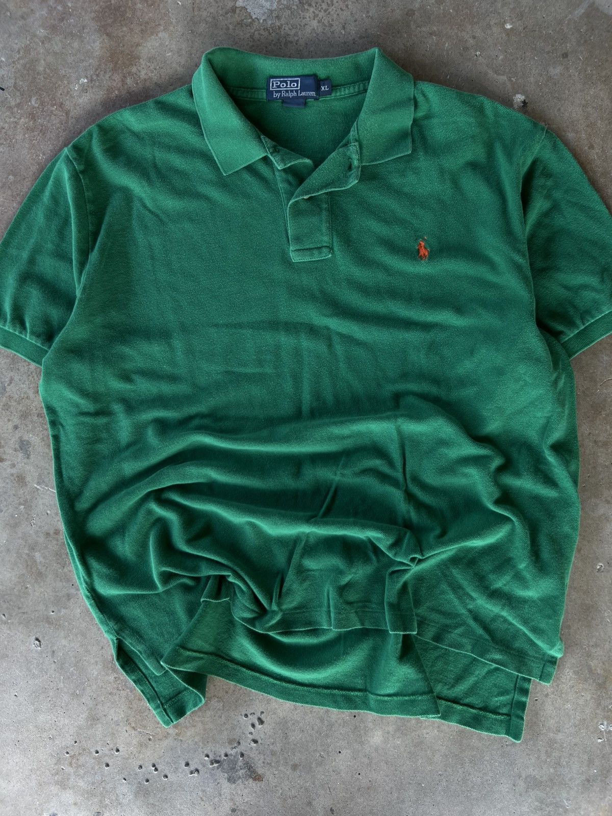 Polo Ralph Lauren Vintage Polo Ralph Lauren Button Up Polo Shirt Size US XL / EU 56 / 4 - 2 Thumbnail