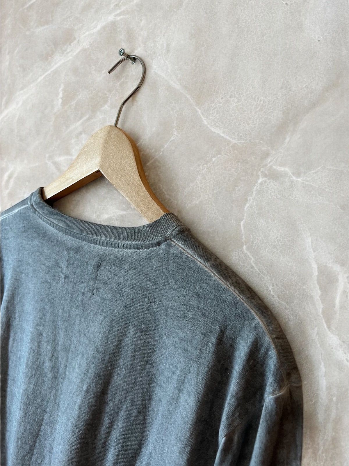 Folk × Vintage FOLK STONE WASHED T SHIRT TEE GREY TEE HERITAGE DYED GARMENT Size US L / EU 52-54 / 3 - 4 Thumbnail
