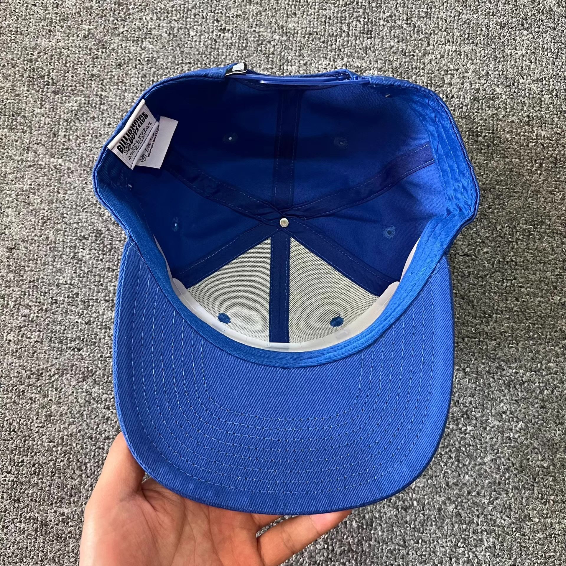 Billionaire Boys Club BBCClassicEmbroideredAstronautHeadFlatBrim Baseball Cap Q7 Size ONE SIZE - 5 Thumbnail