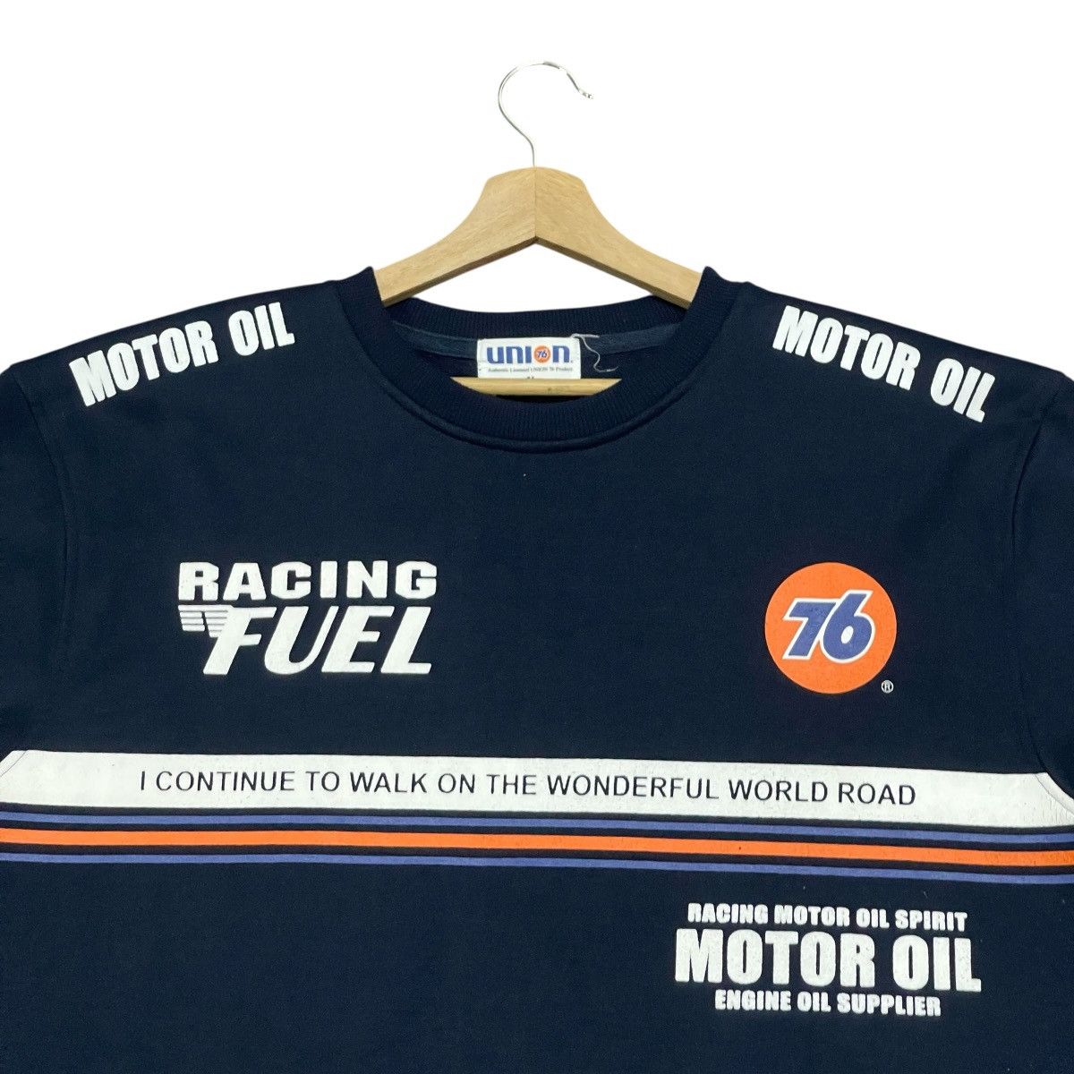 Sports Specialties Vintage 90s Union 76 Lubricants Racing Sweatshirt Size US XXL / EU 58 / 5 - 6 Thumbnail