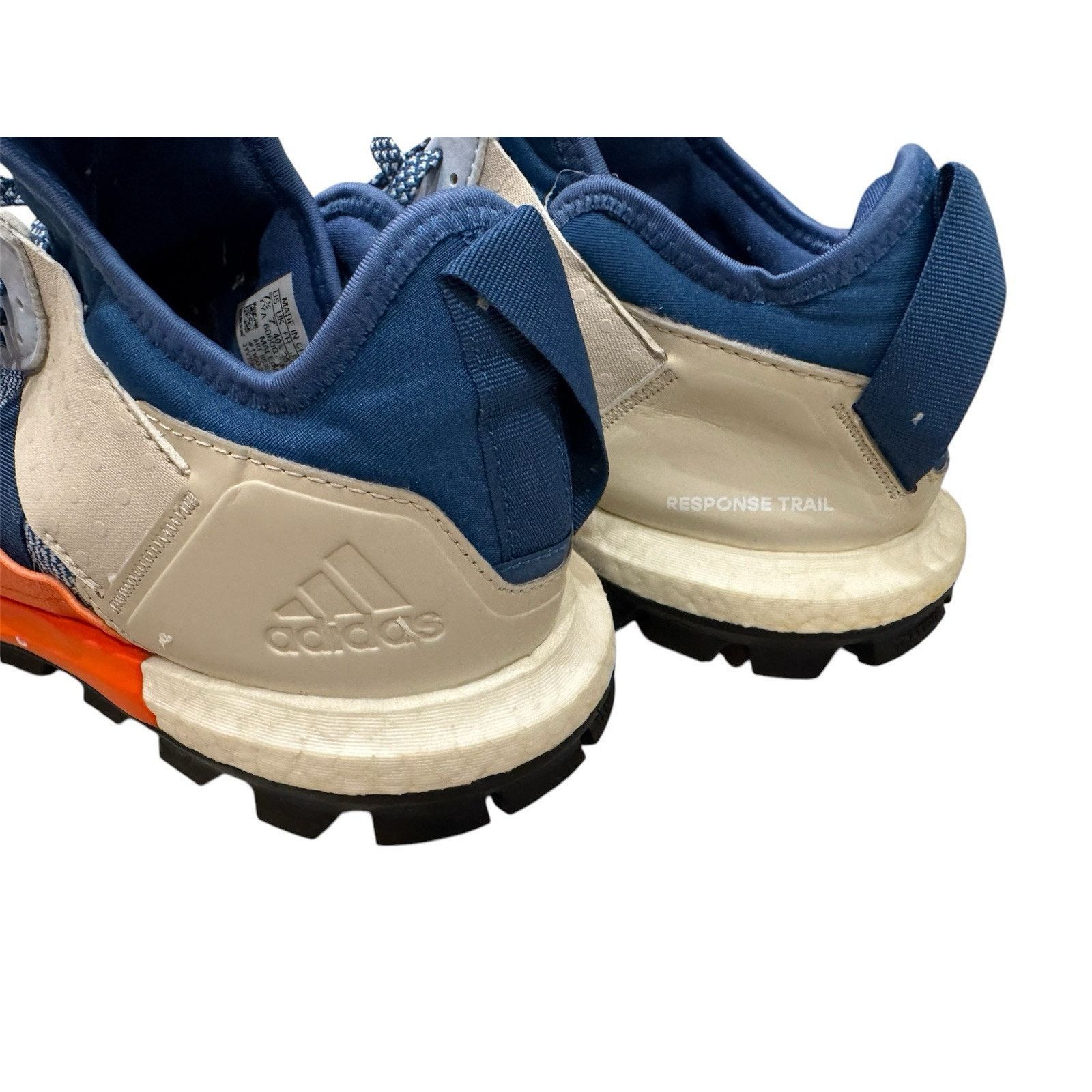 Adidas Adidas Response Trail Boost Mens BB1657 Orange Blue Size 7.5 Size US 7.5 / EU 40-41 - 11 Thumbnail