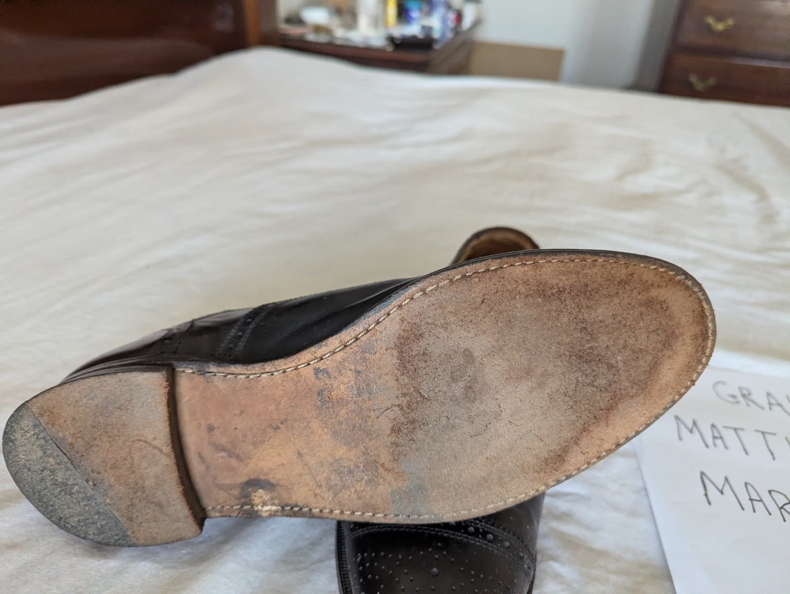 Other Vintage leather Ralph Lauren Shoes Size US 12 / EU 45 - 2 Thumbnail