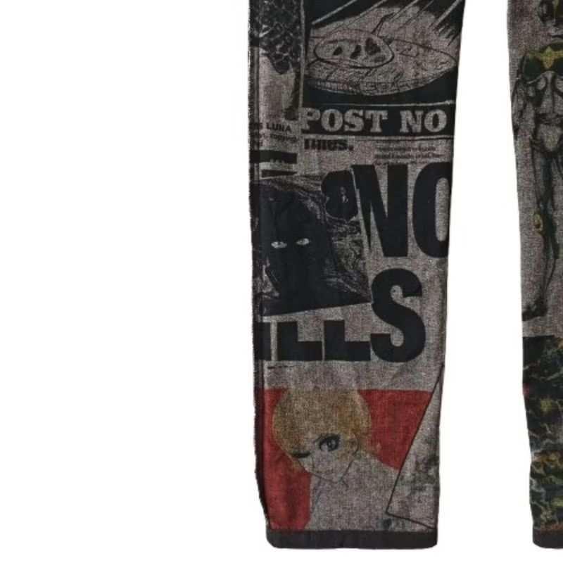 Designer × Y's × Yohji Yamamoto Y’s Denim Pants Collabs Manga Artis Shotaro Ishimori Size US 30 / EU 46 - 5 Thumbnail