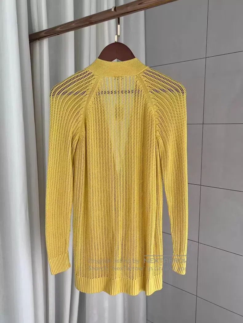 Hermes Hermes Solid color knit cardigan Size XS / US 0-2 / IT 36-38 - 2 Thumbnail