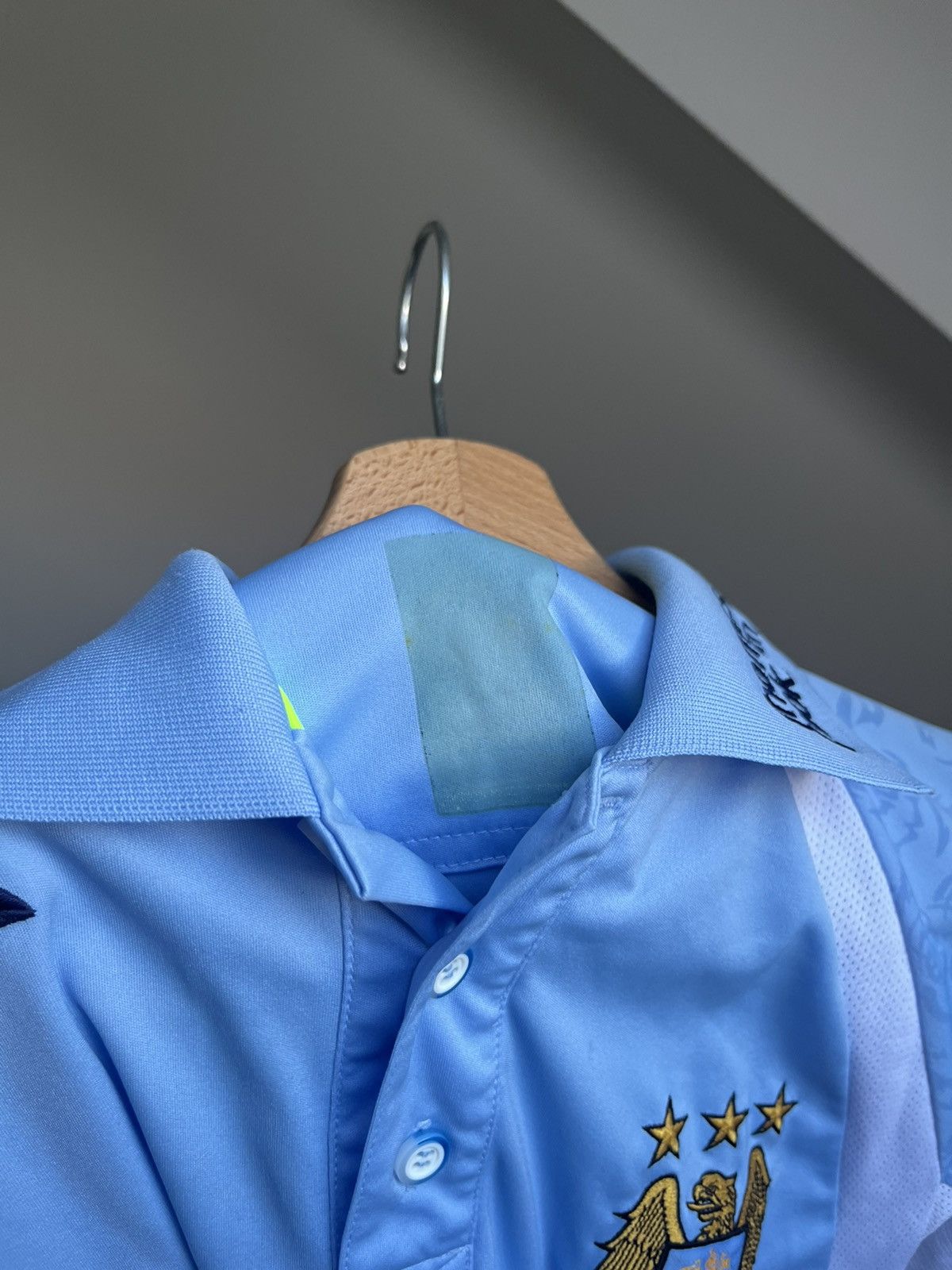 Le Coq Sportif VINTAGE MANCHESTER CITY JERSEY T SHIRT Size US S / EU 44-46 / 1 - 5 Thumbnail