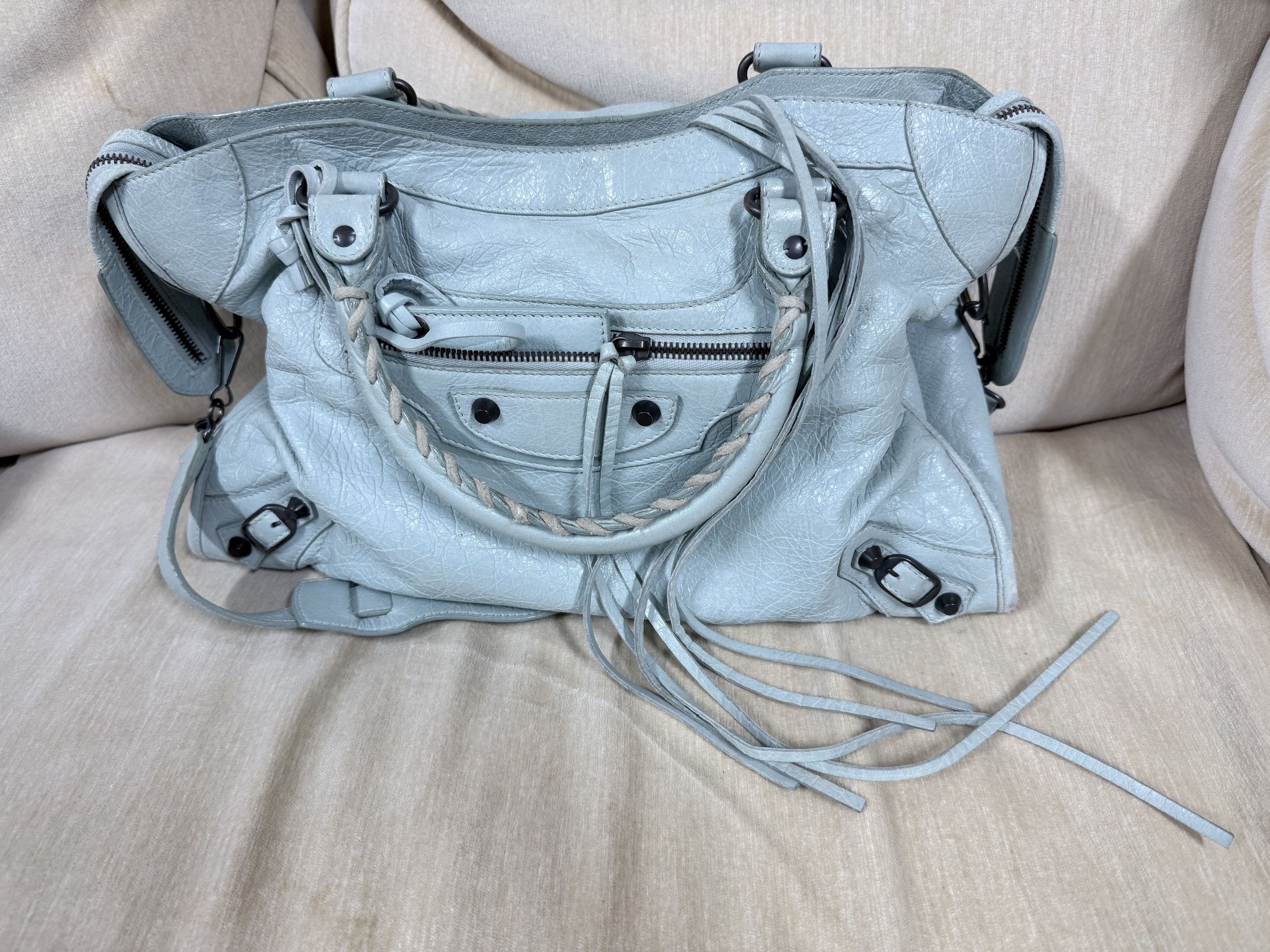 Balenciaga Balenciaga S/S 2014 City Vert Jade Size ONE SIZE - 14 Thumbnail