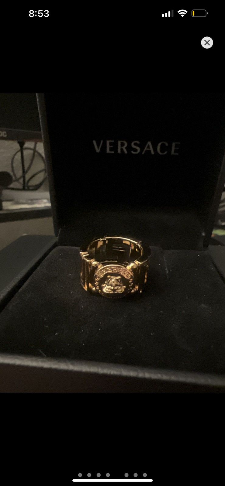 Versace BRAND NEW VERSACE MEDUSA RING Size ONE SIZE - 1 Thumbnail